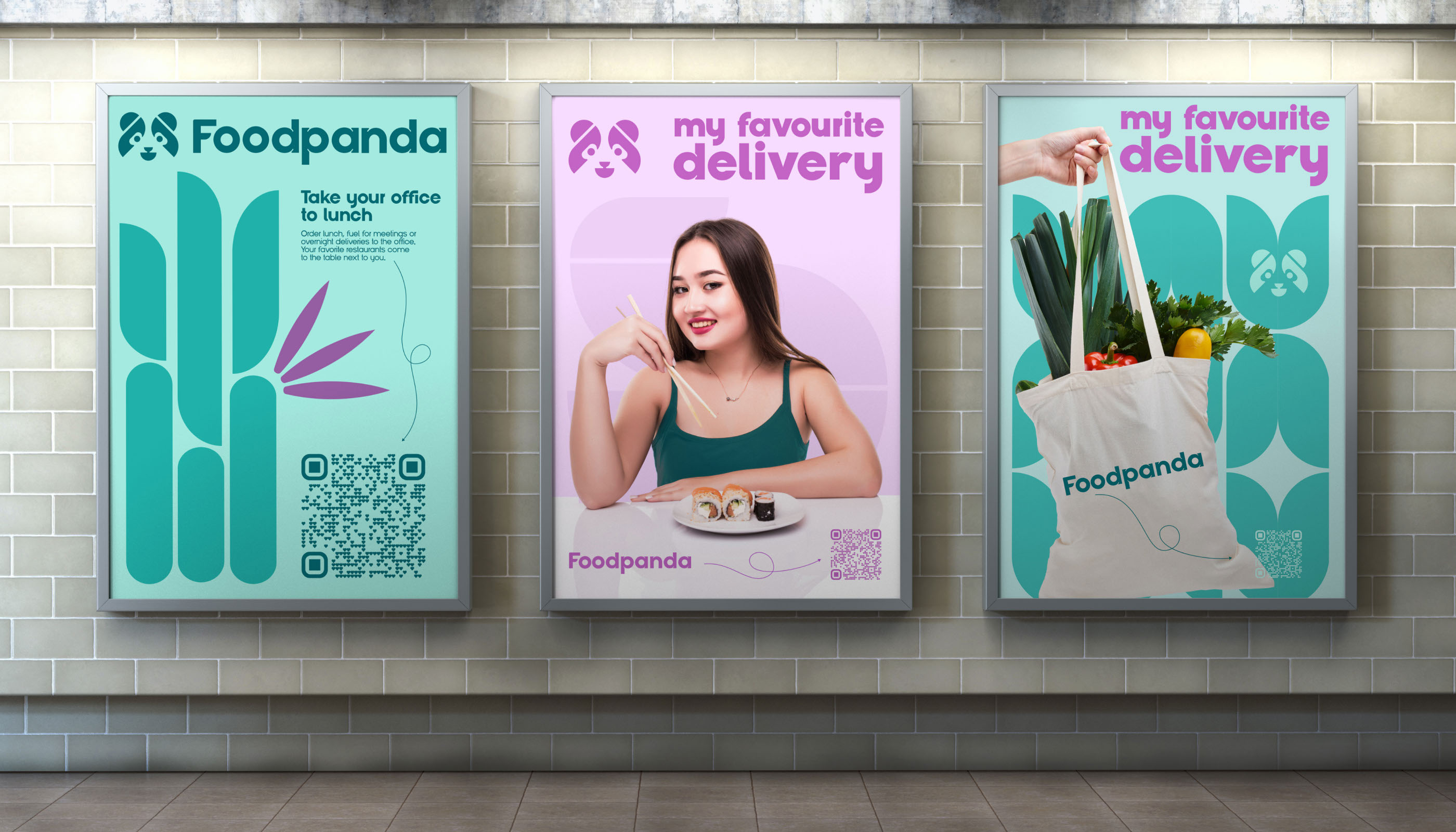 Foodpanda delivery brand identity — Изображение №10 — Брендинг на Dprofile