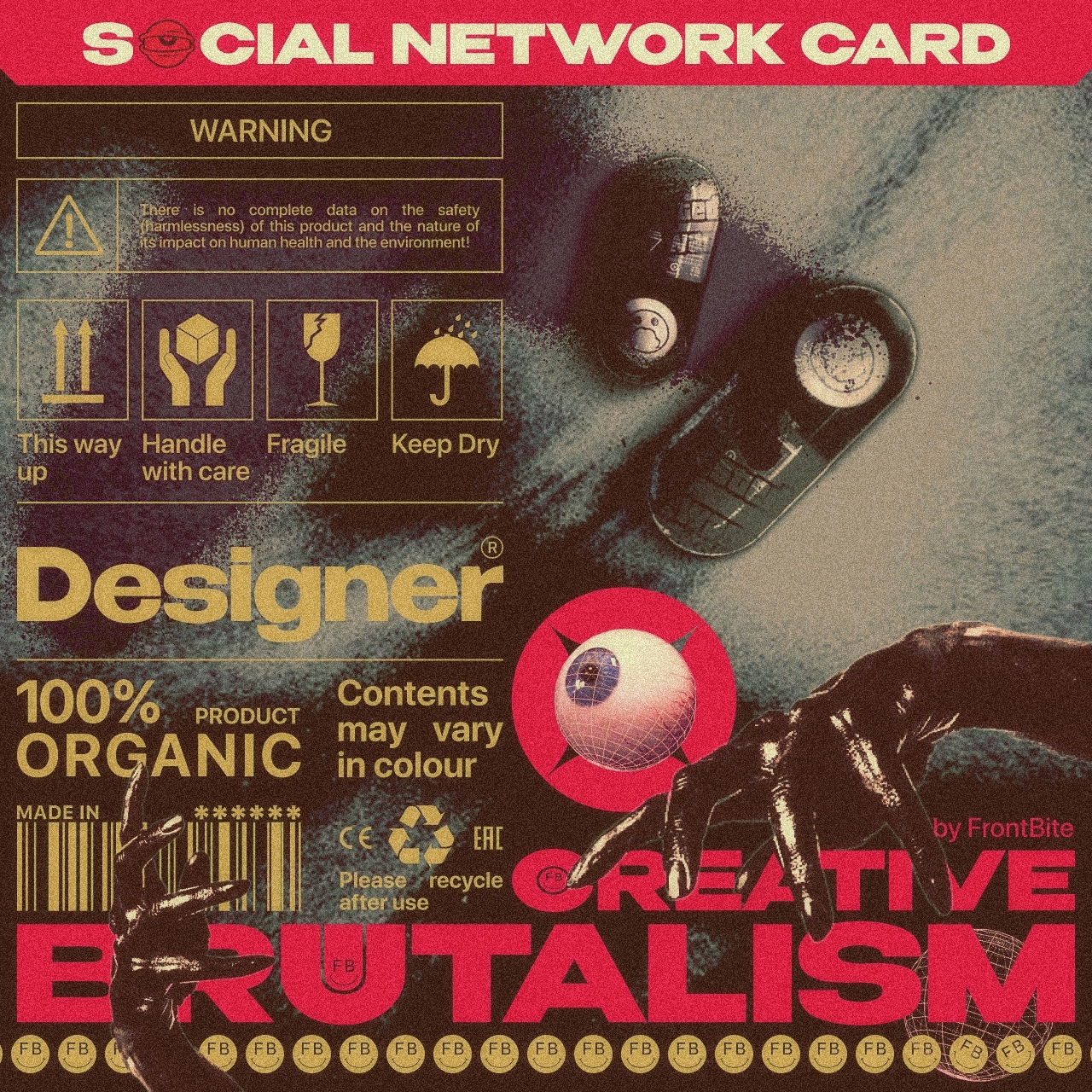 Social network card — Изображение №2 — Графика, Маркетинг на Dprofile