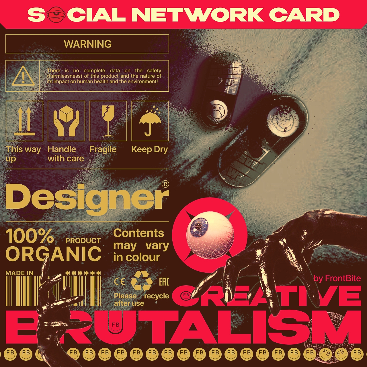 Social network card — Изображение №1 — Графика, Маркетинг на Dprofile