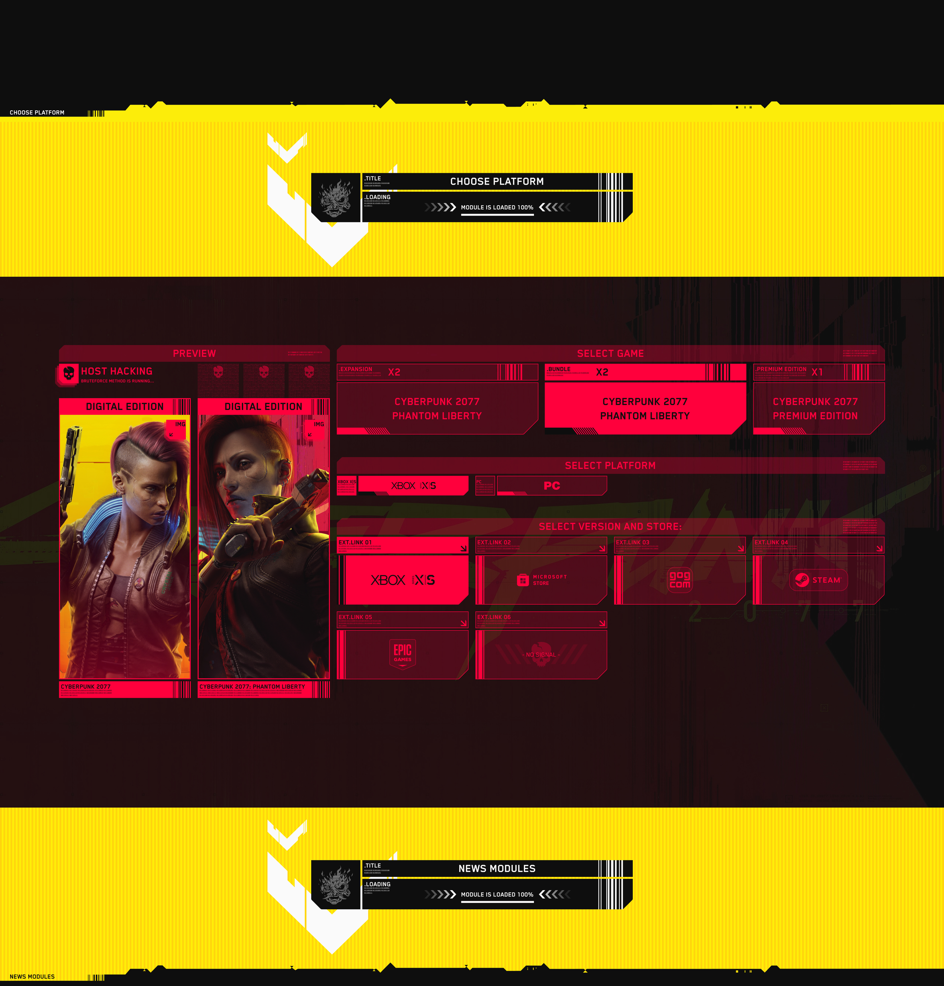 Cyberpunk 2077 — User Interface (Part 2) — Изображение №9 — Интерфейсы, Графика на Dprofile