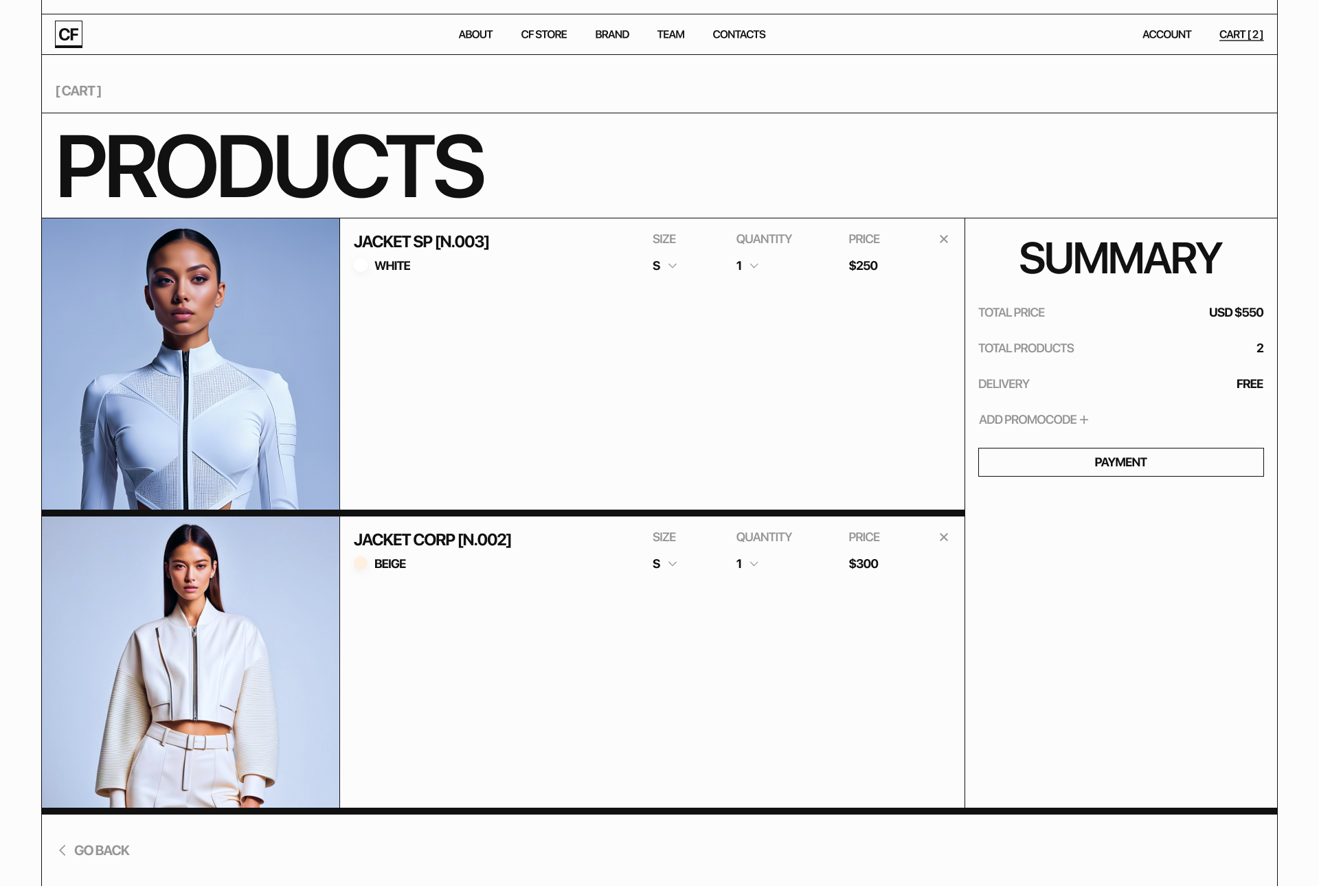 Cloud Fashion | UI — Изображение №18 — Интерфейсы, Анимация на Dprofile