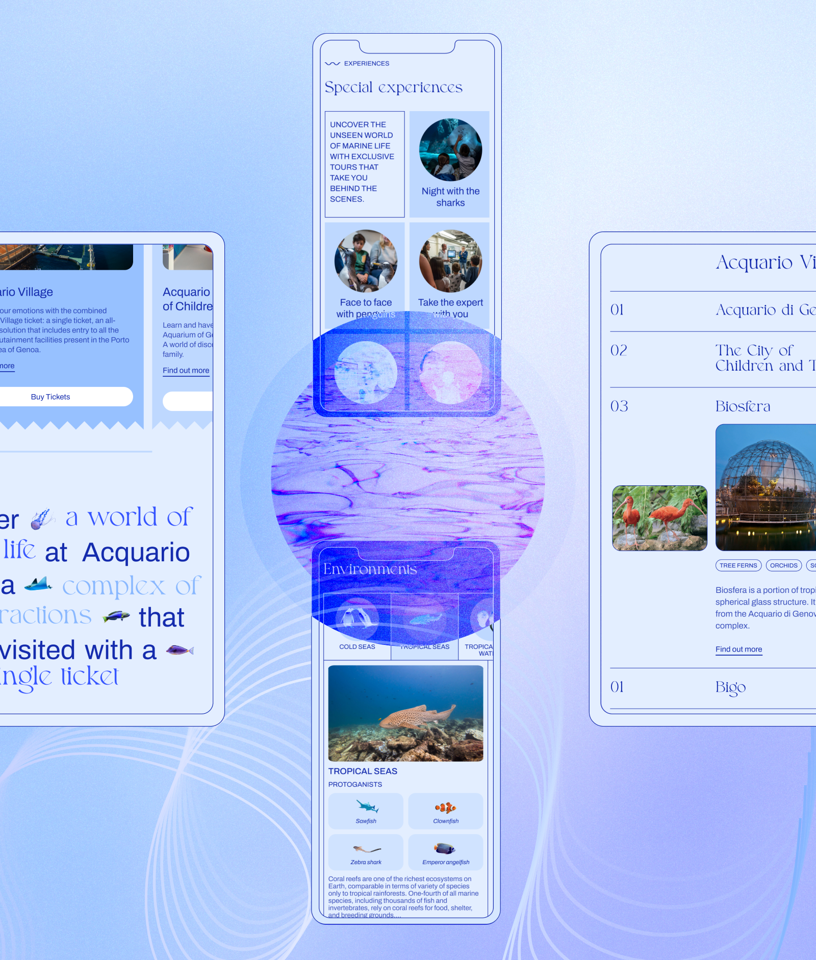 Acquario di Genova — Изображение №4 — Интерфейсы, Брендинг на Dprofile
