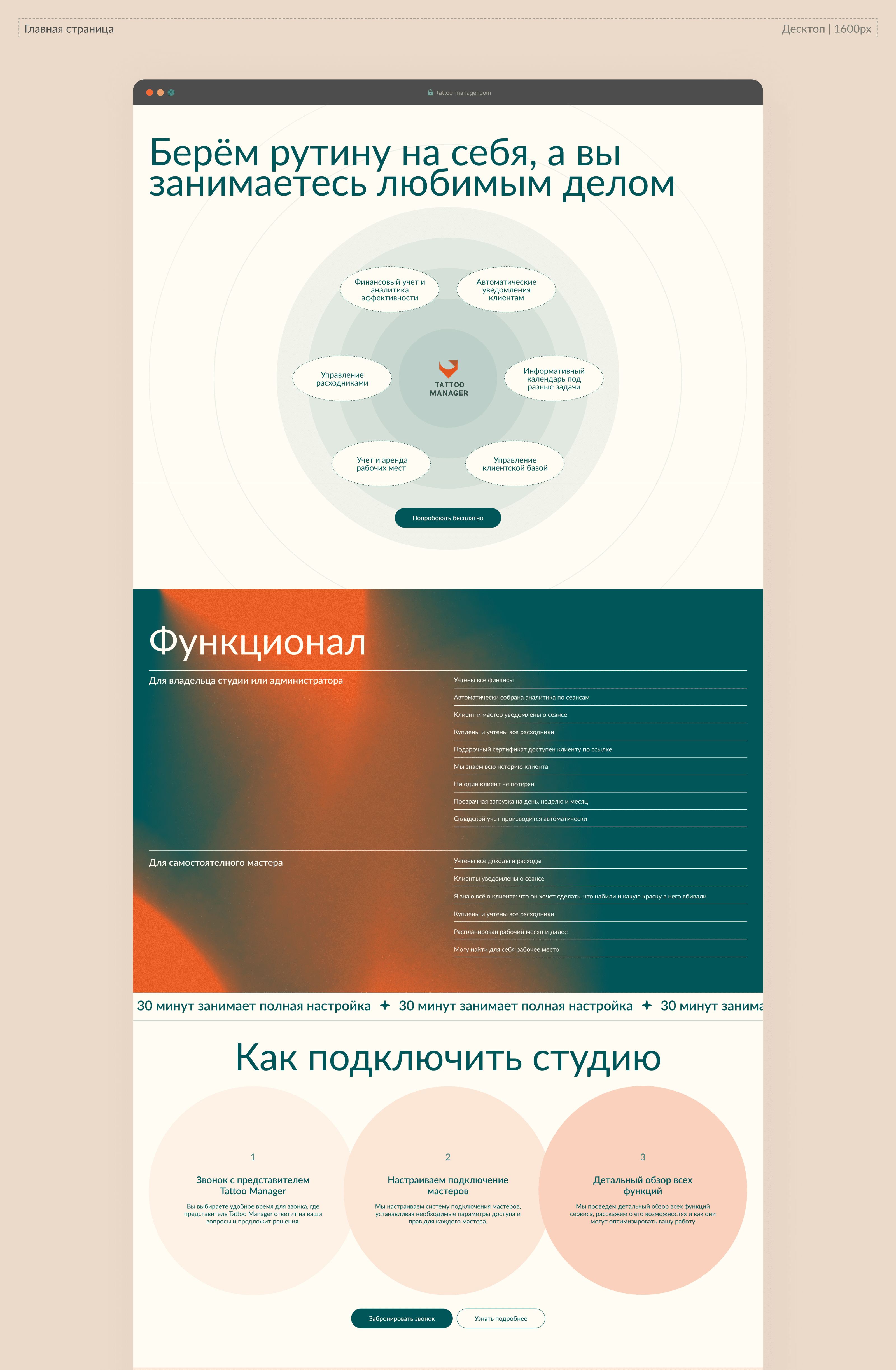 Tattoo Manager — Изображение №3 — Интерфейсы, Графика на Dprofile