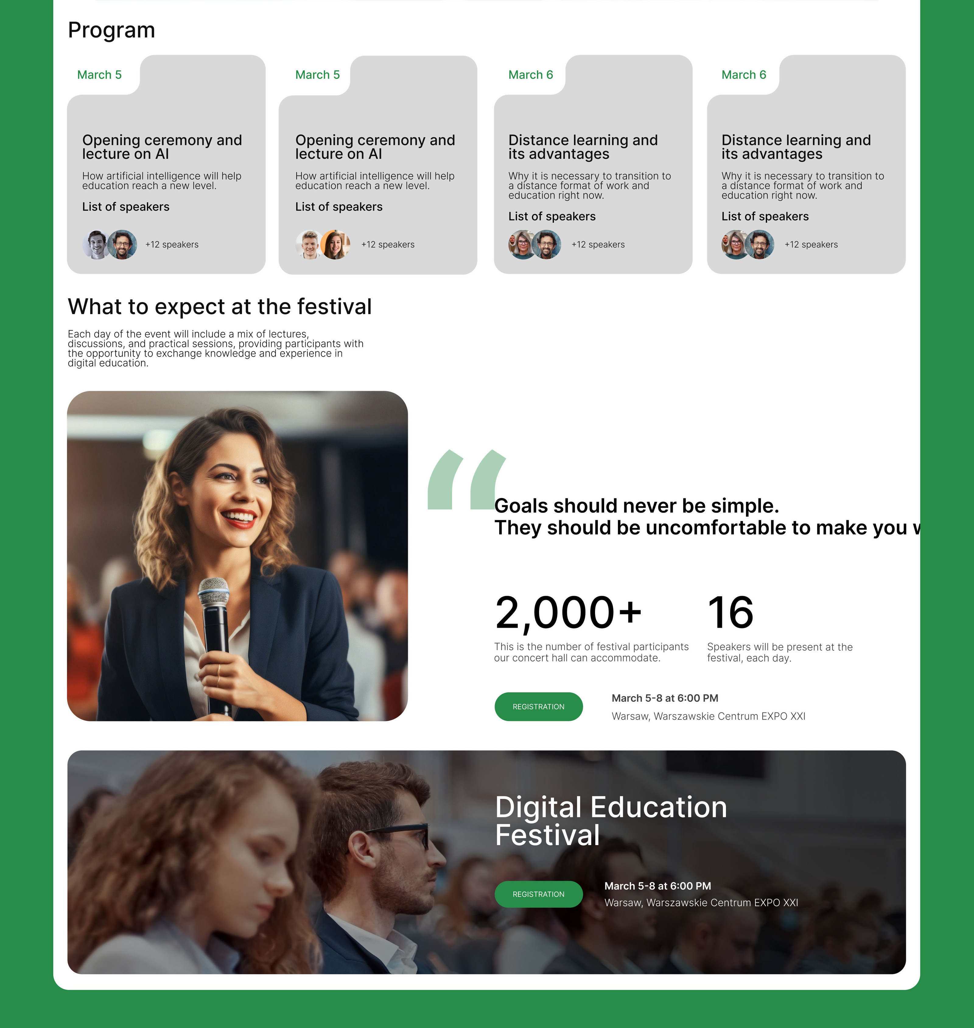 Lending | Digital Education Festival — Изображение №7 — Интерфейсы, Брендинг на Dprofile