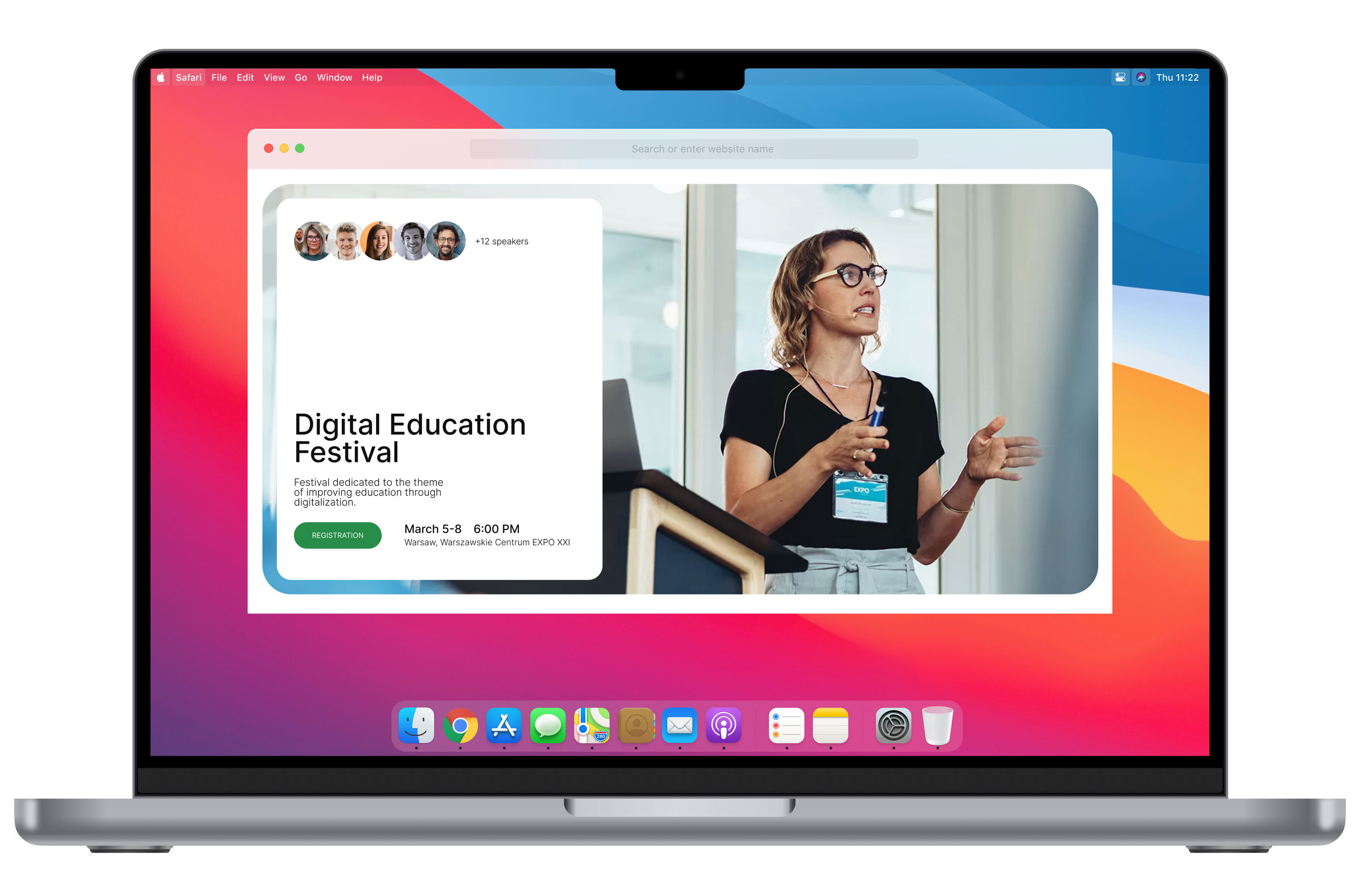 Lending | Digital Education Festival — Изображение №3 — Интерфейсы, Брендинг на Dprofile