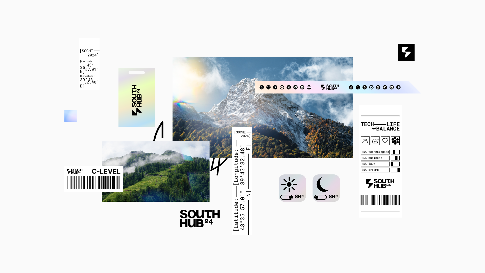 Мерч для South Hub — Изображение №4 — Брендинг, Графика на Dprofile