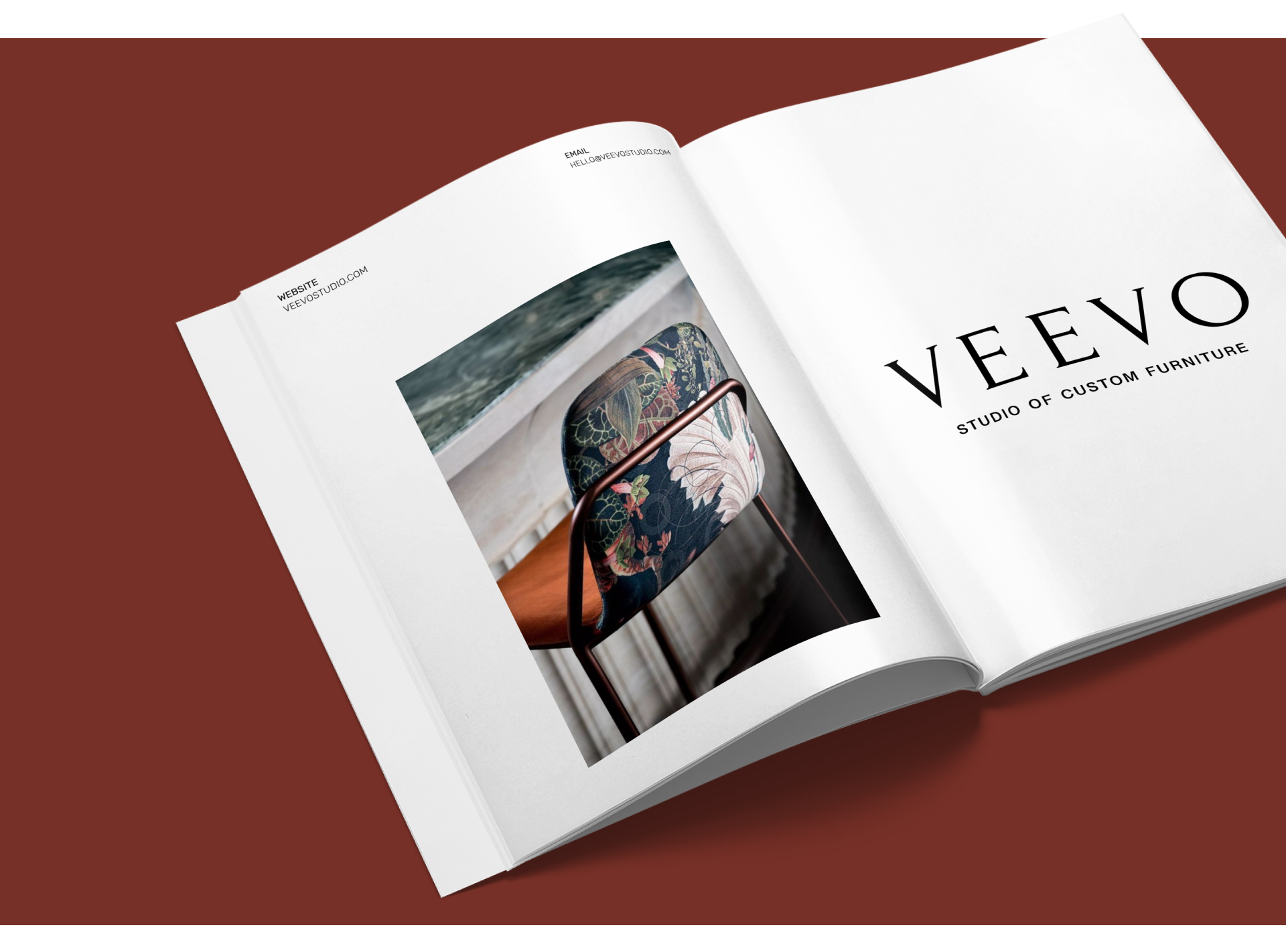 VEEVO - айдентика бренда авторской мебели — Изображение №20 — Брендинг, Графика на Dprofile