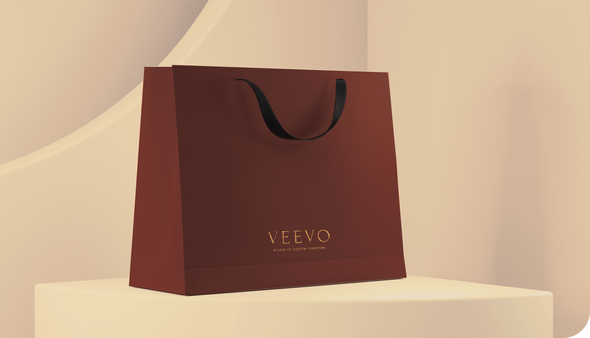 VEEVO - айдентика бренда авторской мебели — Изображение №19 — Брендинг, Графика на Dprofile