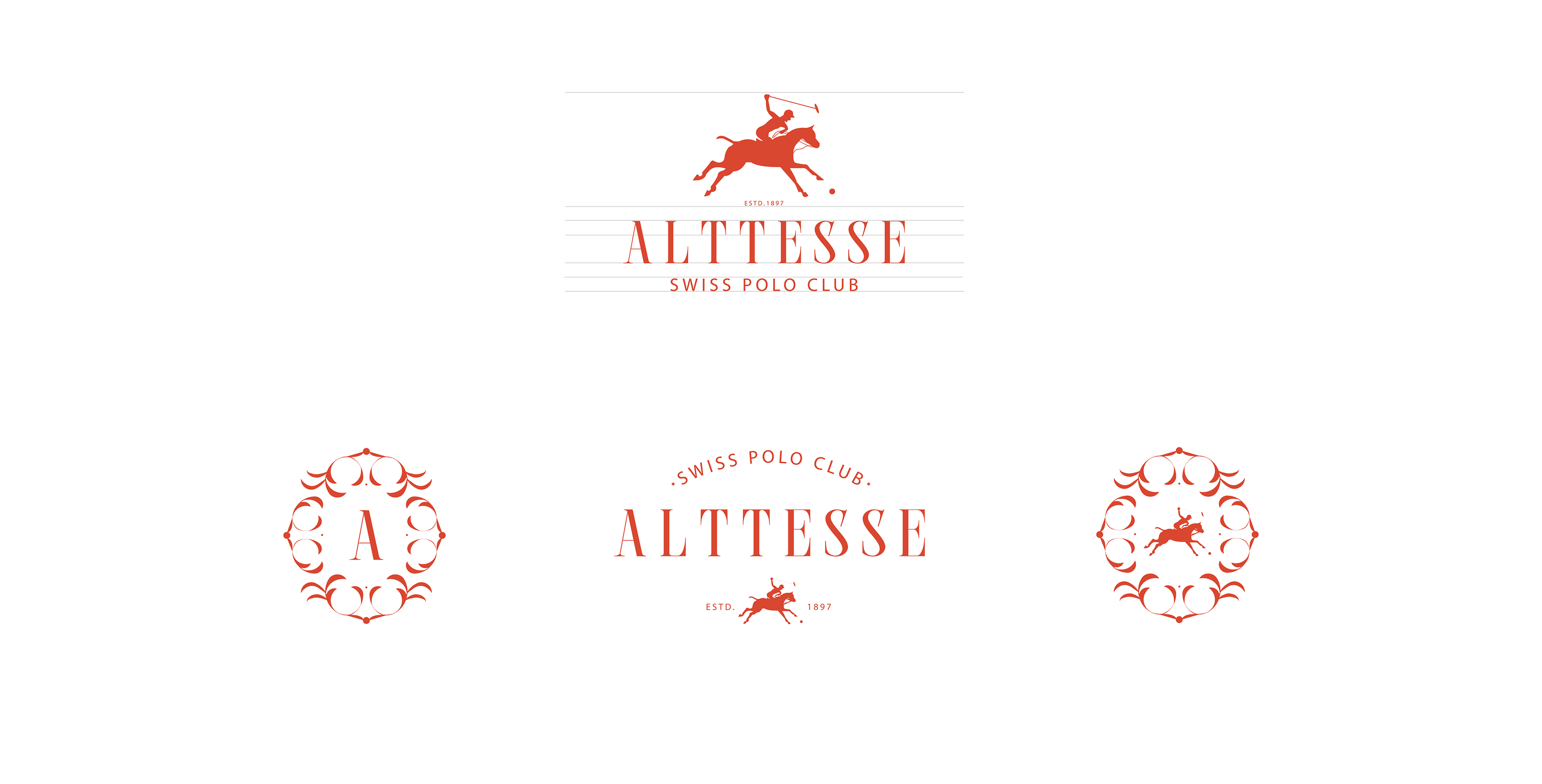 ALTTESSE -айдентика для поло-клуба — Изображение №1 — Брендинг, Графика на Dprofile