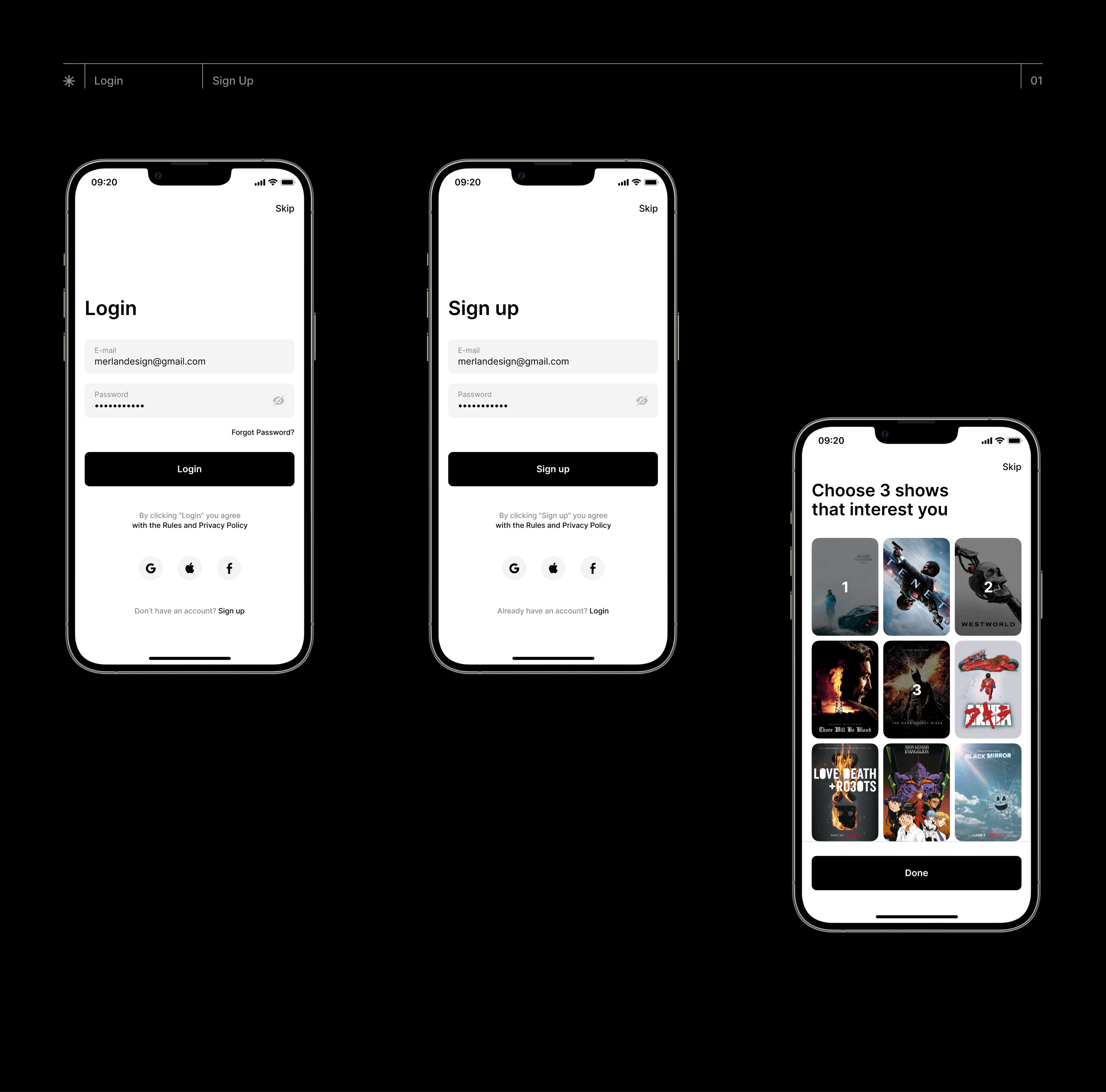 See - Online Cinema App — Изображение №3 — Интерфейсы, Брендинг на Dprofile