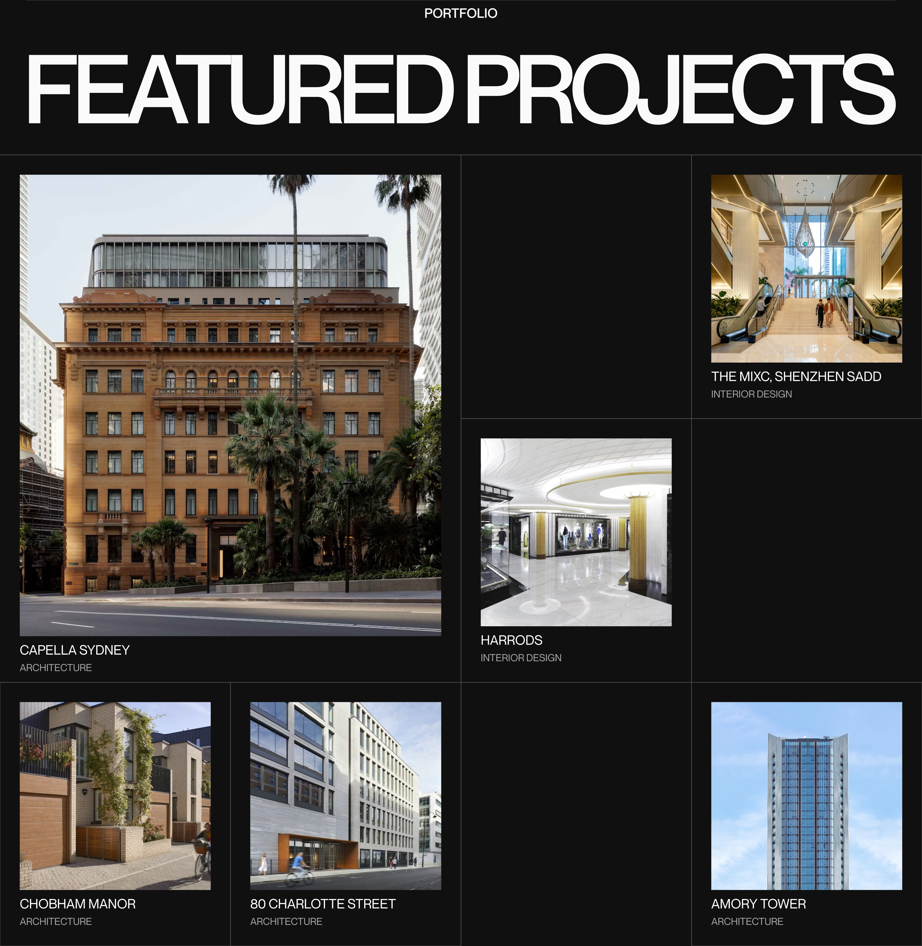 Make Architects. Corporate Website — Изображение №4 — Интерфейсы, Графика на Dprofile