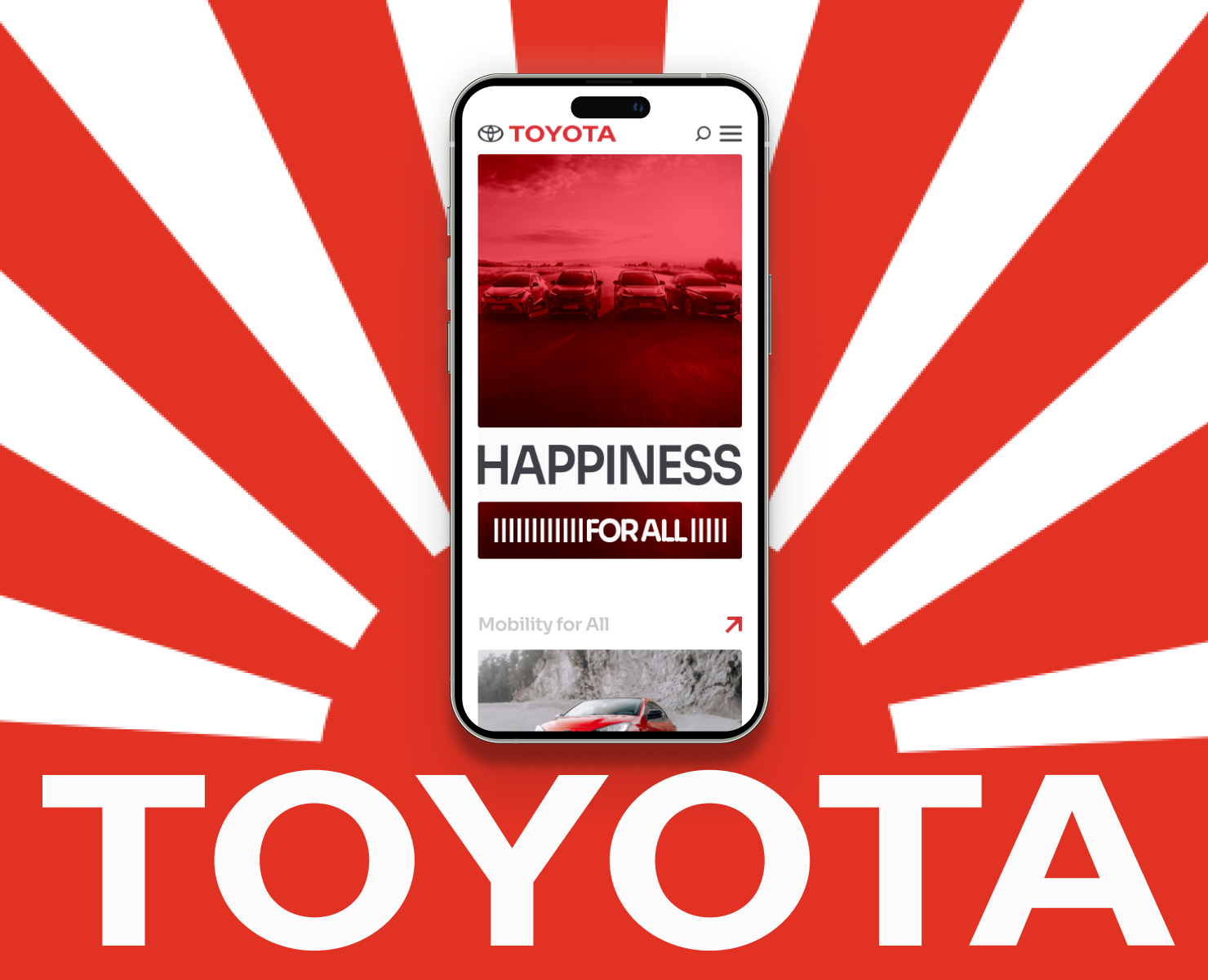 Toyota — Интерфейсы на Dprofile