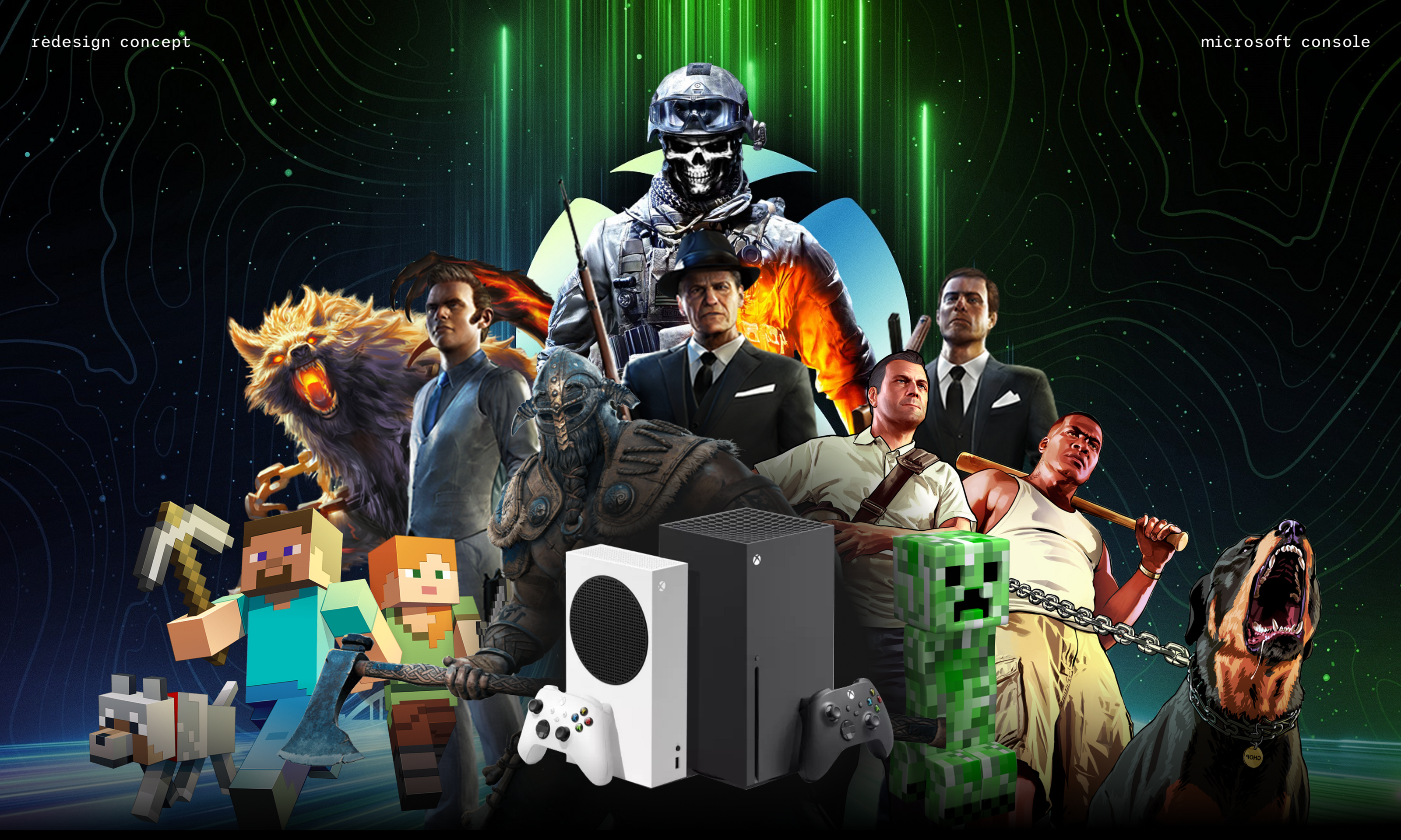 Xbox — Изображение №1 — Интерфейсы на Dprofile
