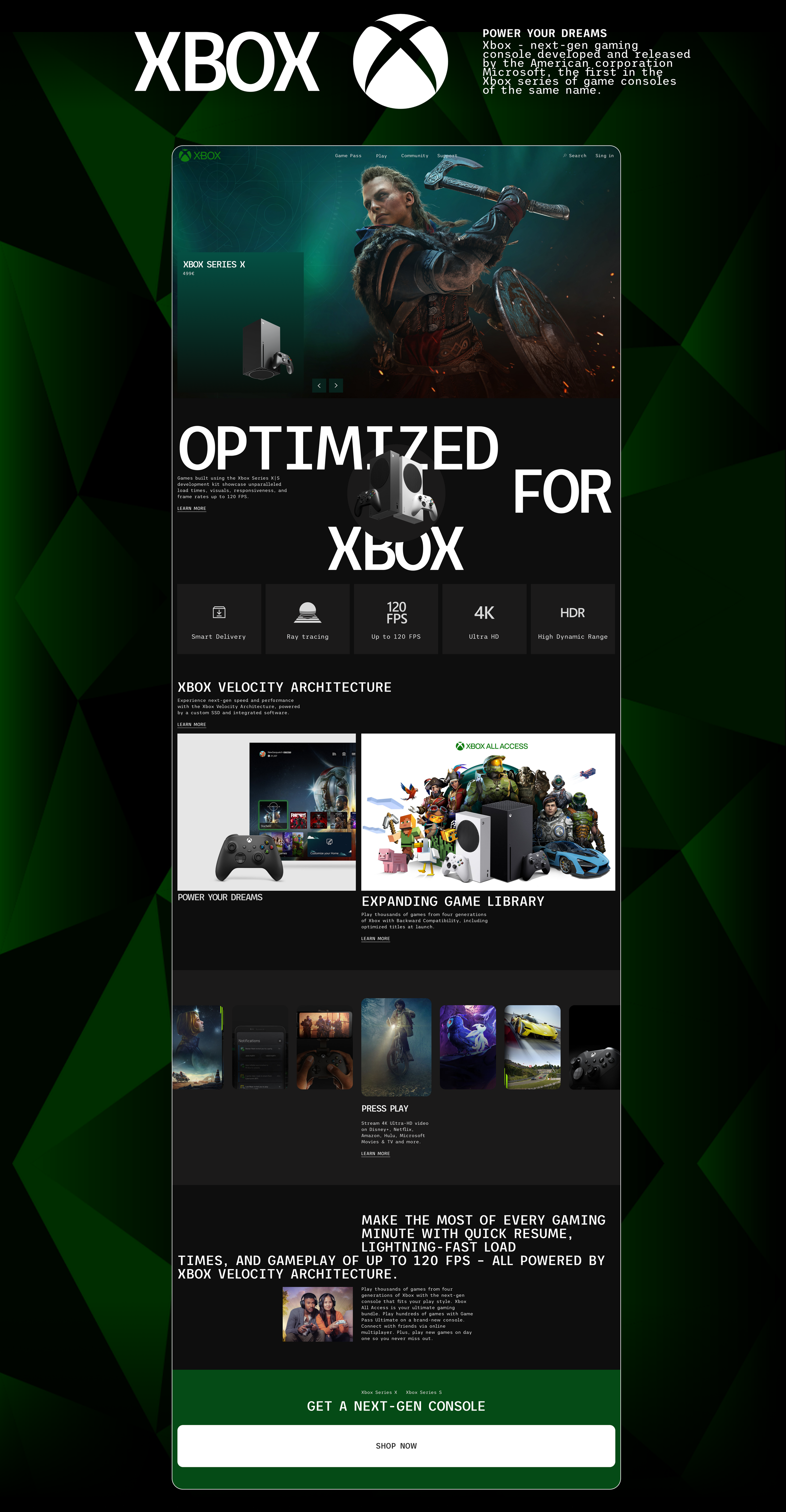 Xbox — Изображение №2 — Интерфейсы на Dprofile