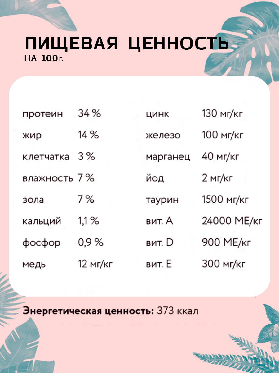 Дизайн карточки WB_сухой корм — Изображение №4 — Графика, Маркетинг на Dprofile