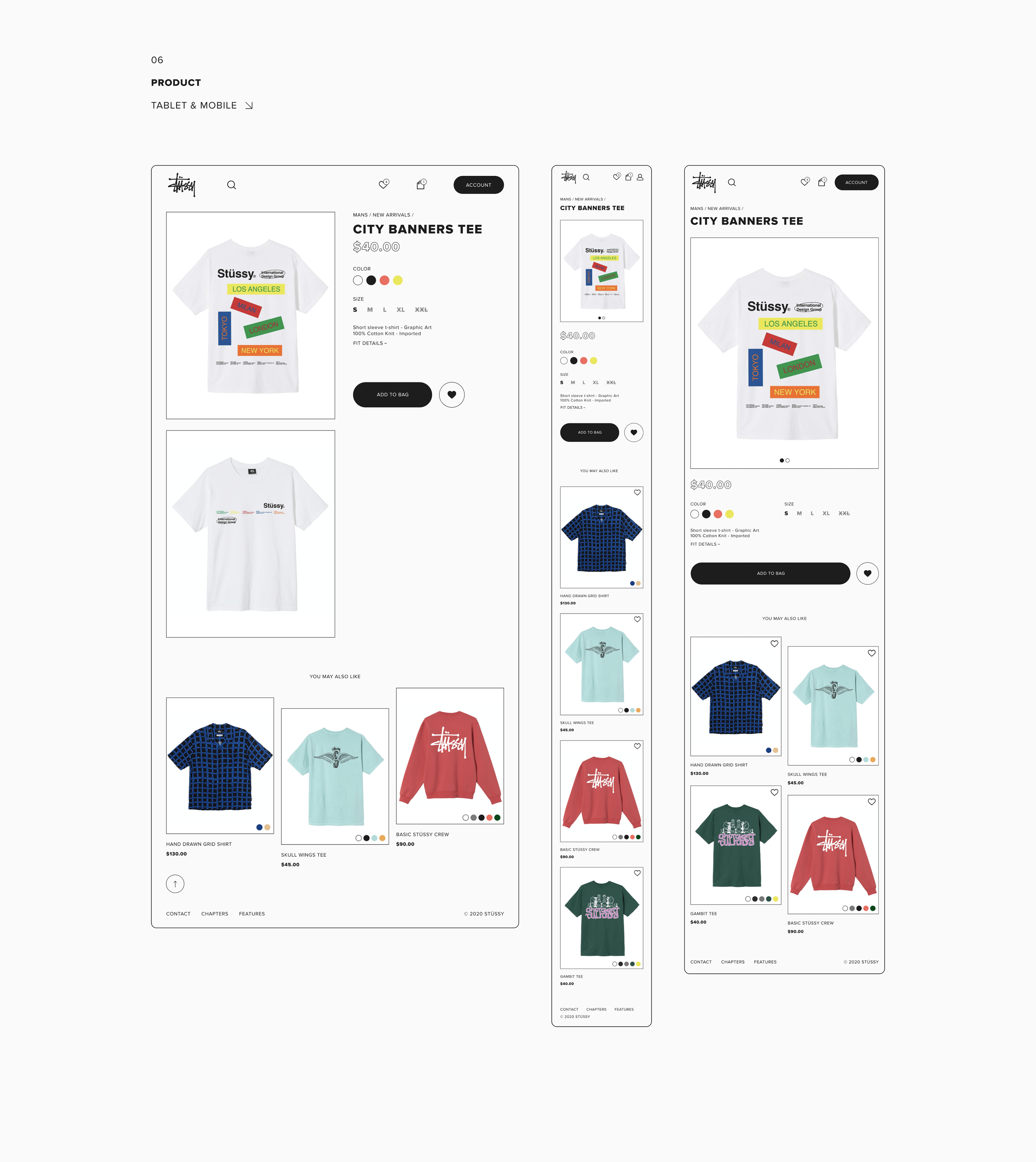 Stüssy — e-comerce — Изображение №7 — Интерфейсы на Dprofile