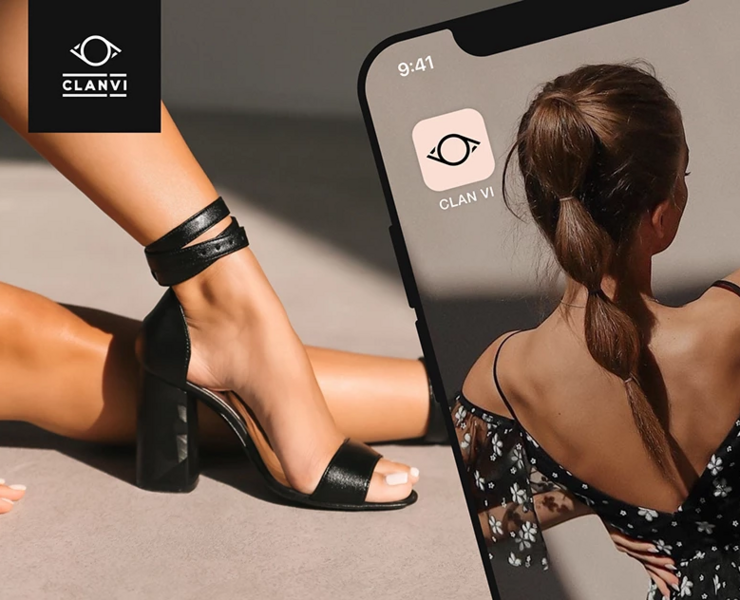 Clan Vi — e-com mobile app на Dprofile