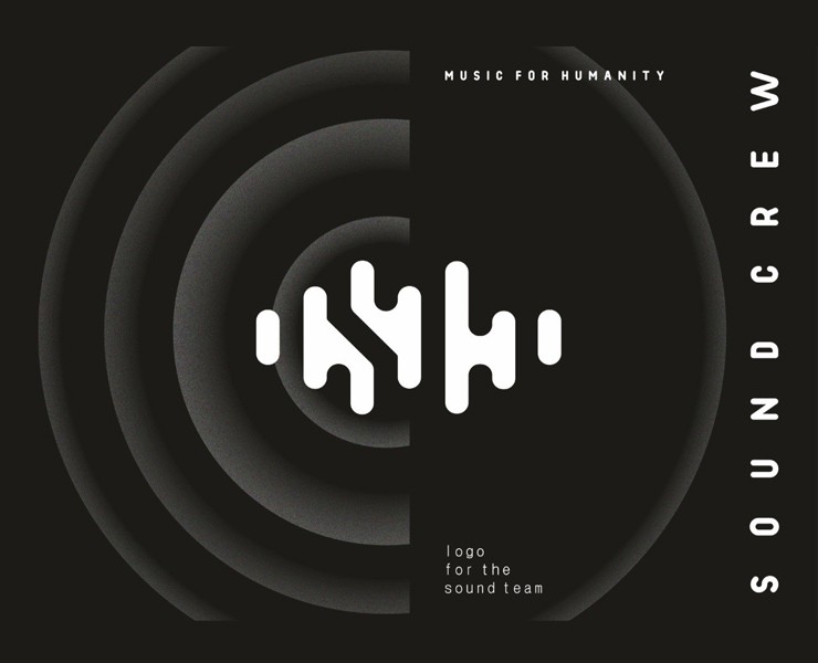 SOUND CREW logo — Брендинг на Dprofile