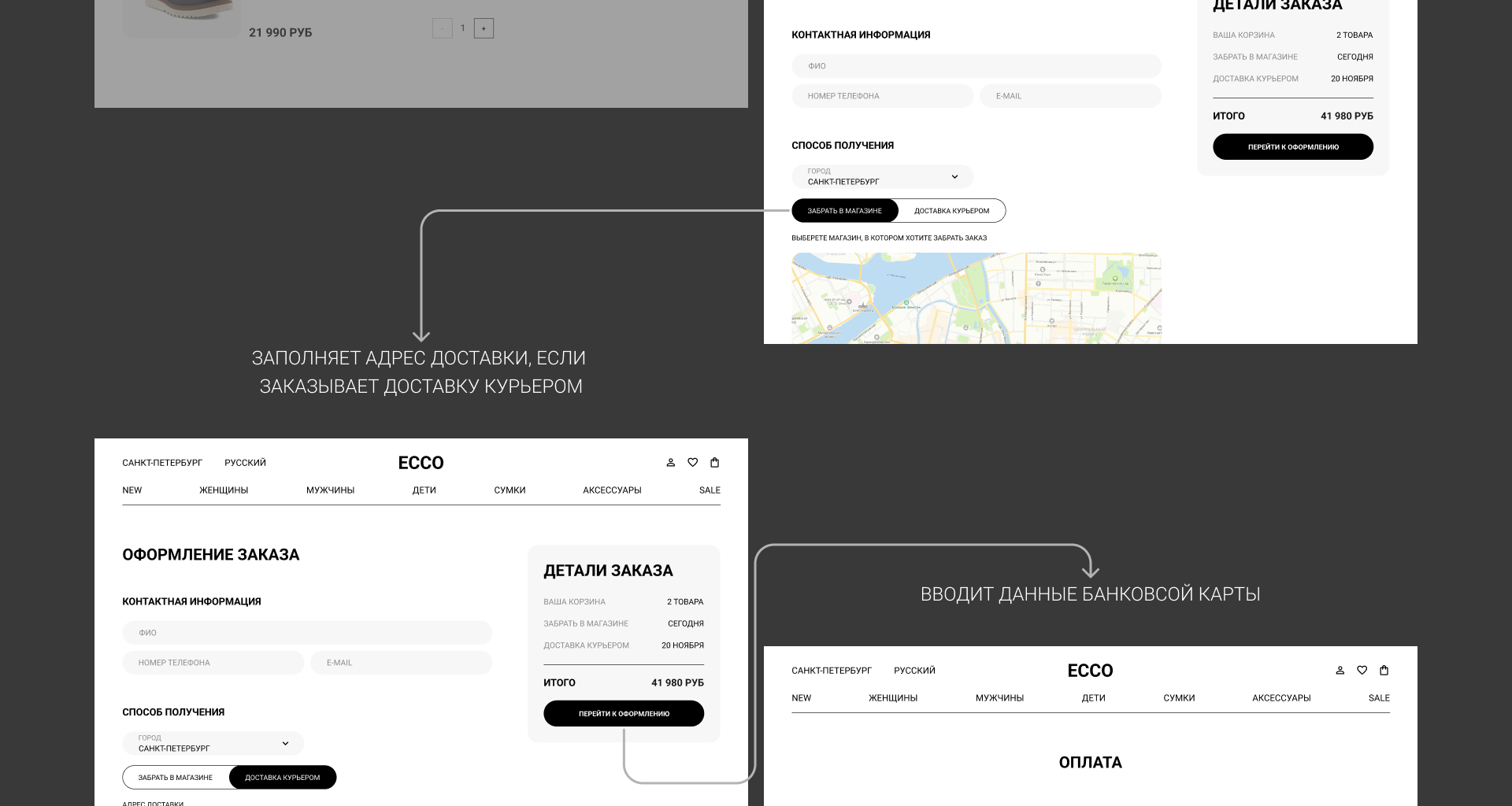 •Редизайн интернет-магазина ECCO — Изображение №10 — Интерфейсы на Dprofile
