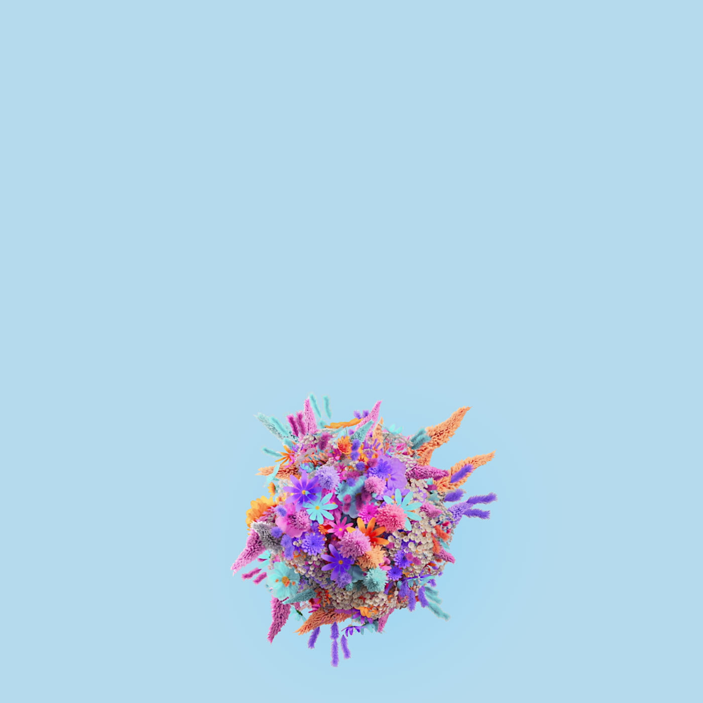 Flower 3D Typography Animation — Изображение №40 — 3D, Анимация на Dprofile
