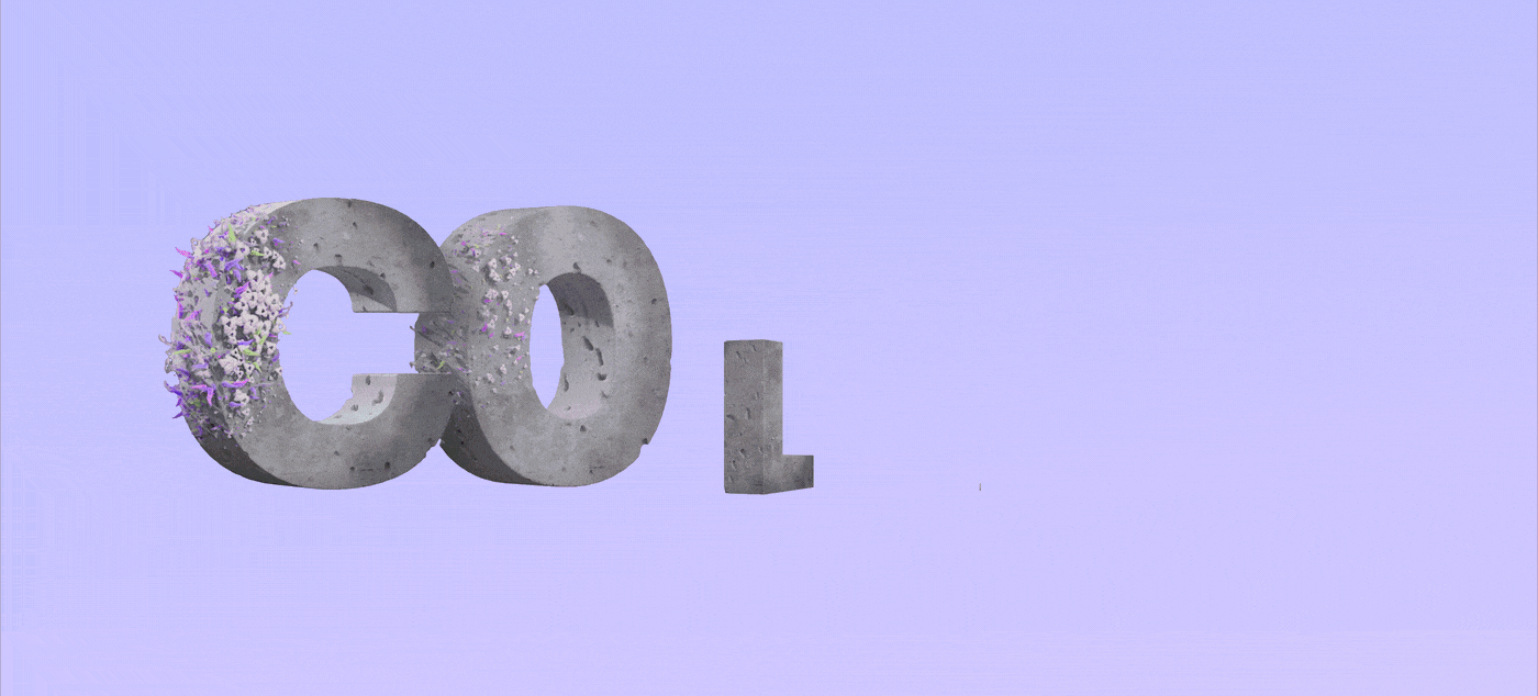 Flower 3D Typography Animation — Изображение №37 — 3D, Анимация на Dprofile