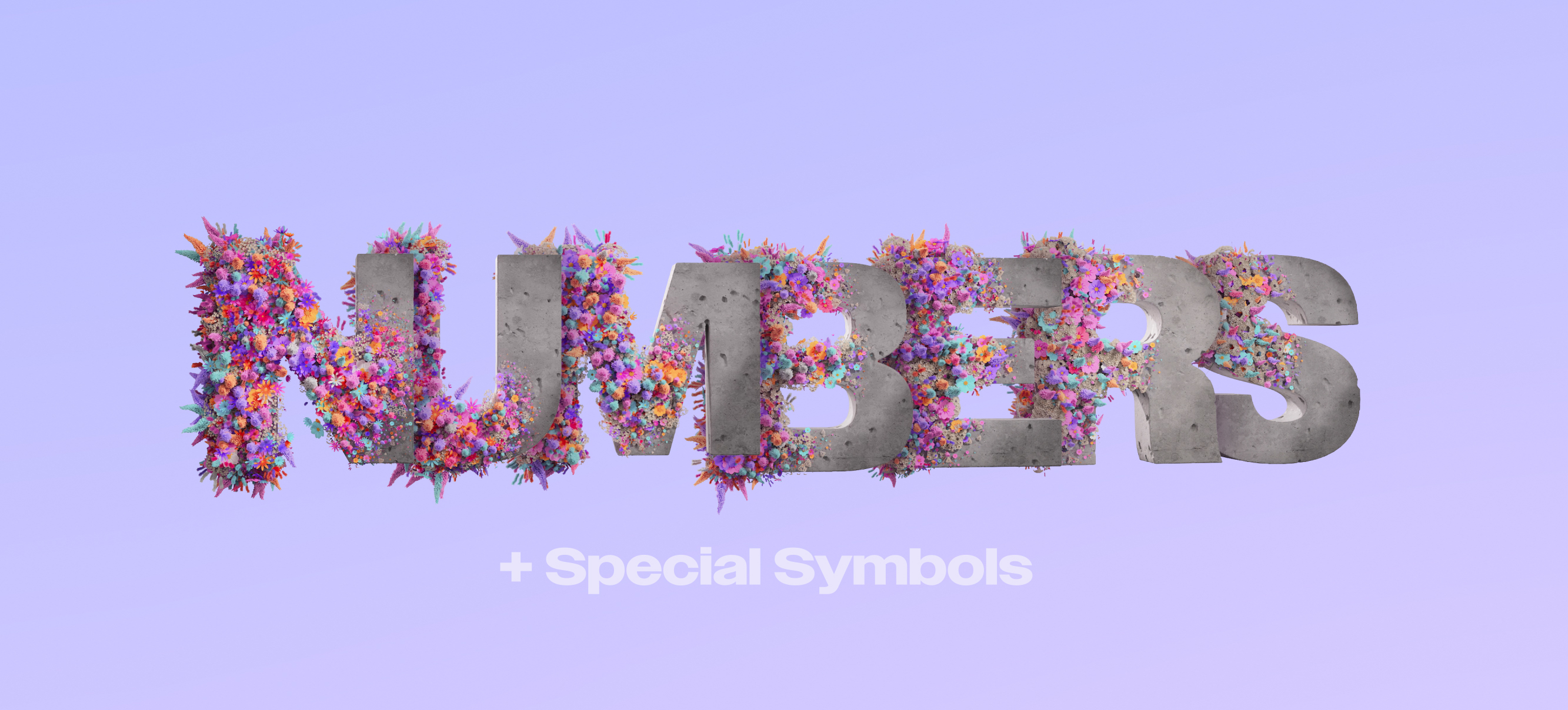 Flower 3D Typography Animation — Изображение №26 — 3D, Анимация на Dprofile