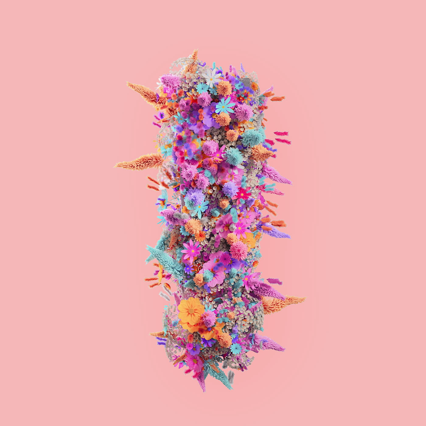 Flower 3D Typography Animation — Изображение №50 — 3D, Анимация на Dprofile