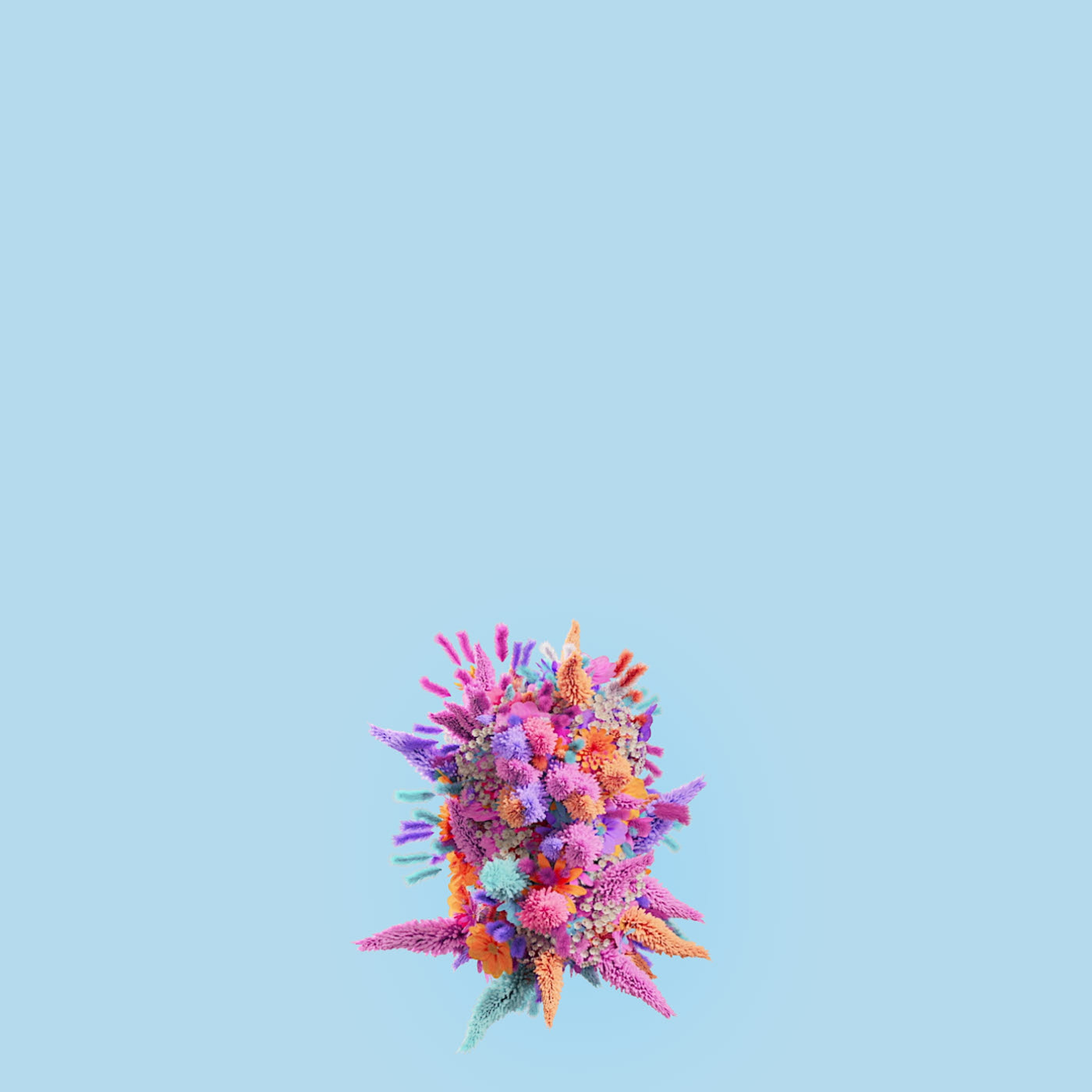 Flower 3D Typography Animation — Изображение №48 — 3D, Анимация на Dprofile