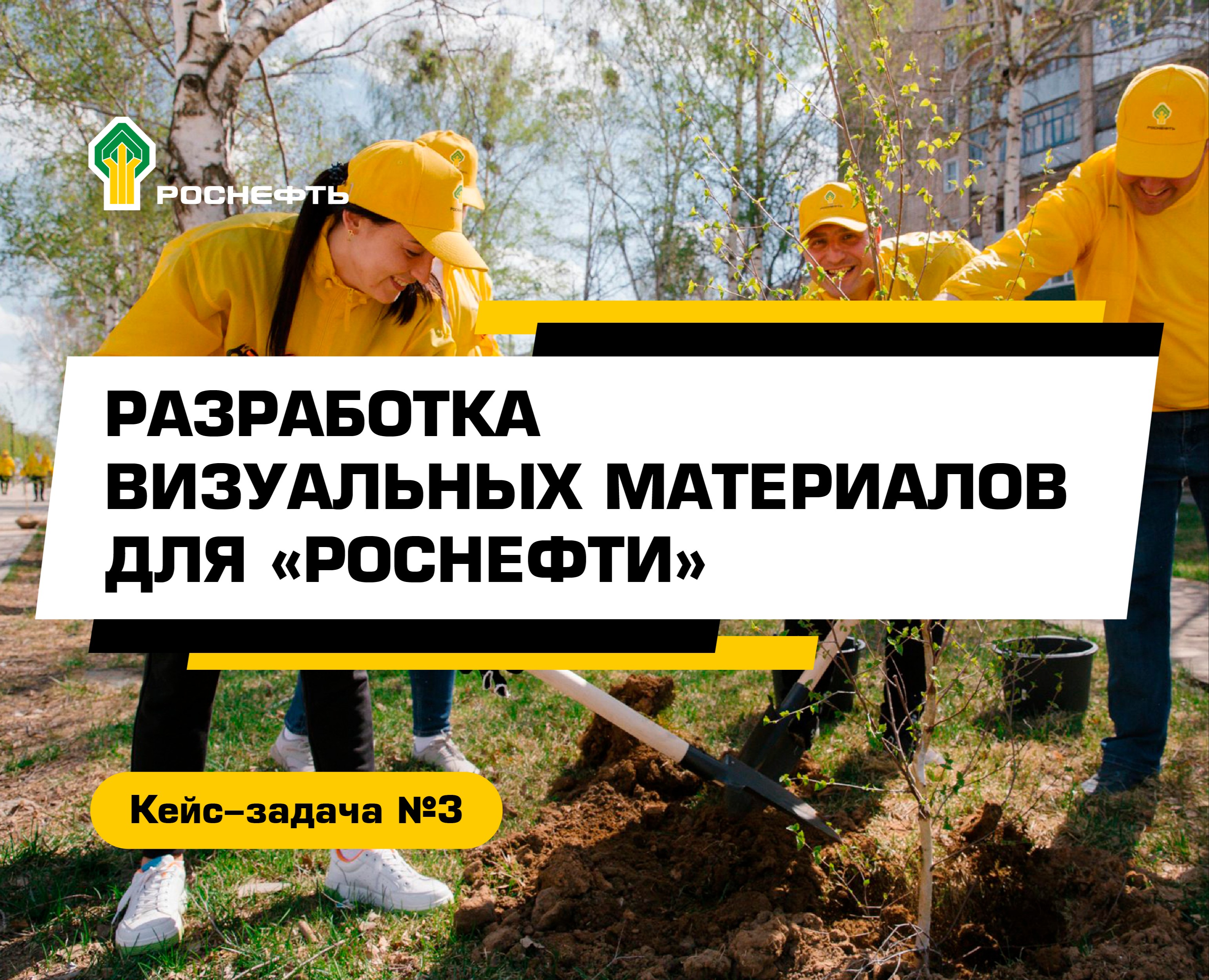 Серия дизайнов для информационной кампании Роснефти на Dprofile