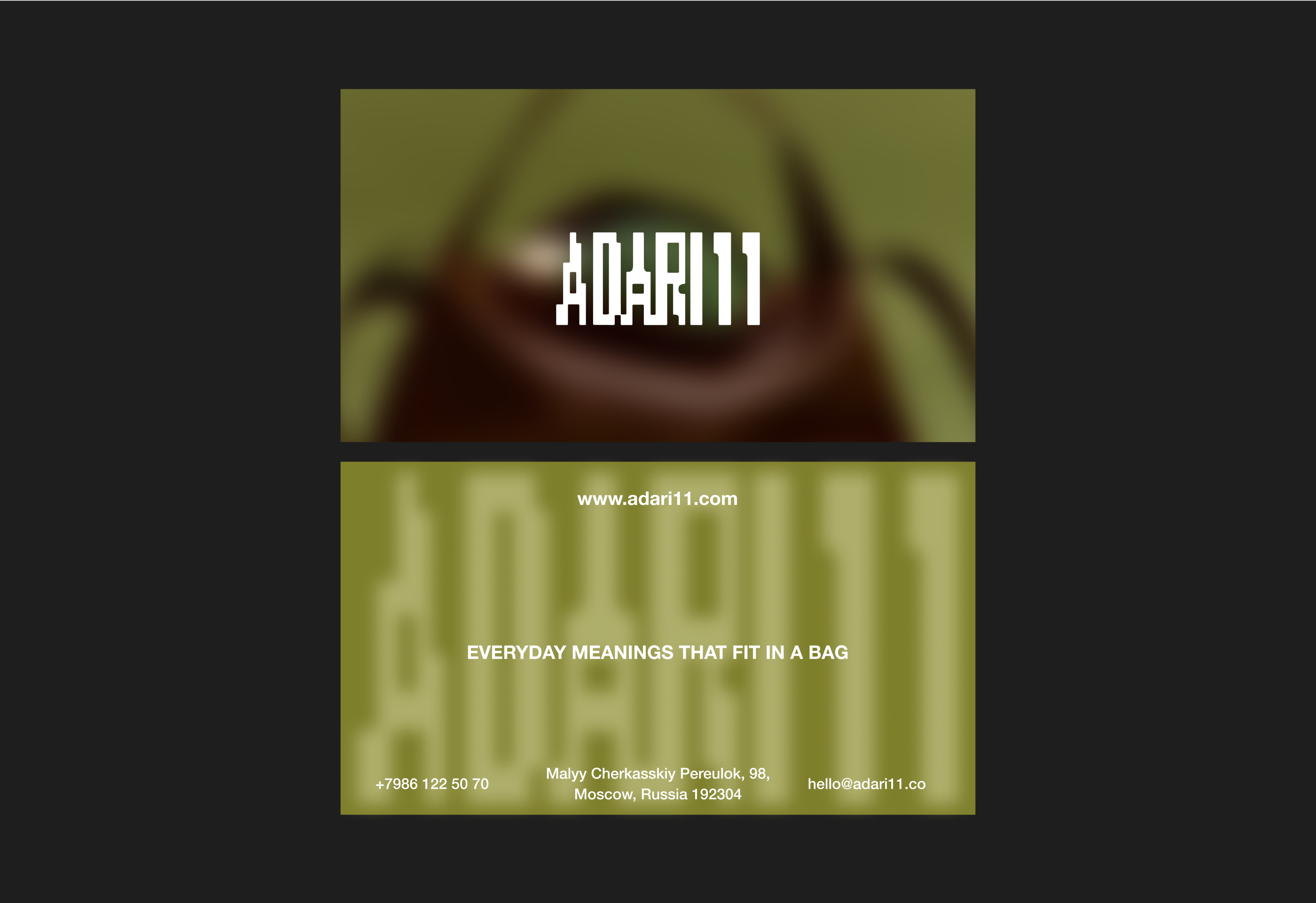 ADARI11 — Изображение №17 — Брендинг на Dprofile