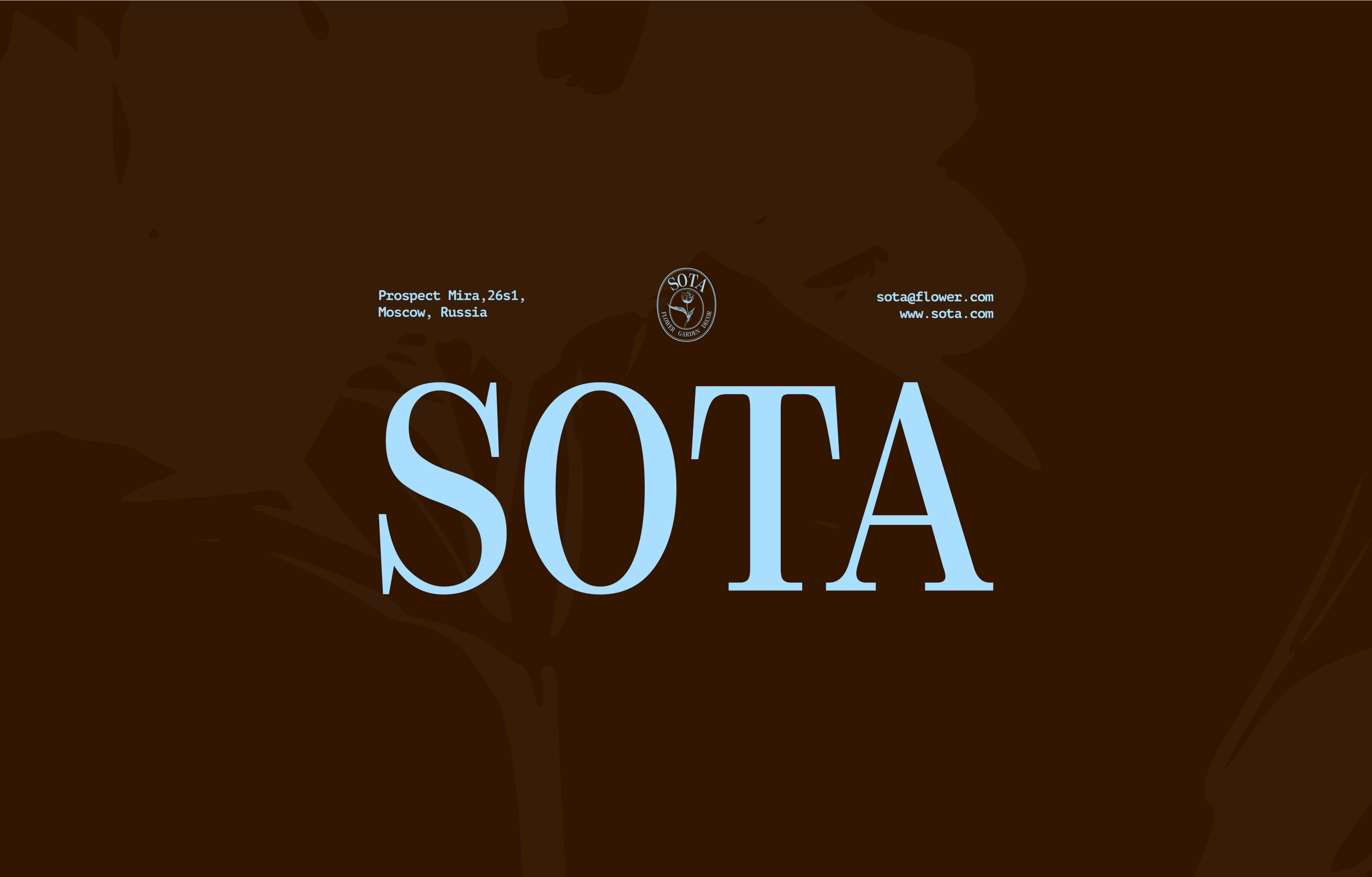 SOTA - айдентика для бренда цветов — Изображение №12 — Брендинг на Dprofile
