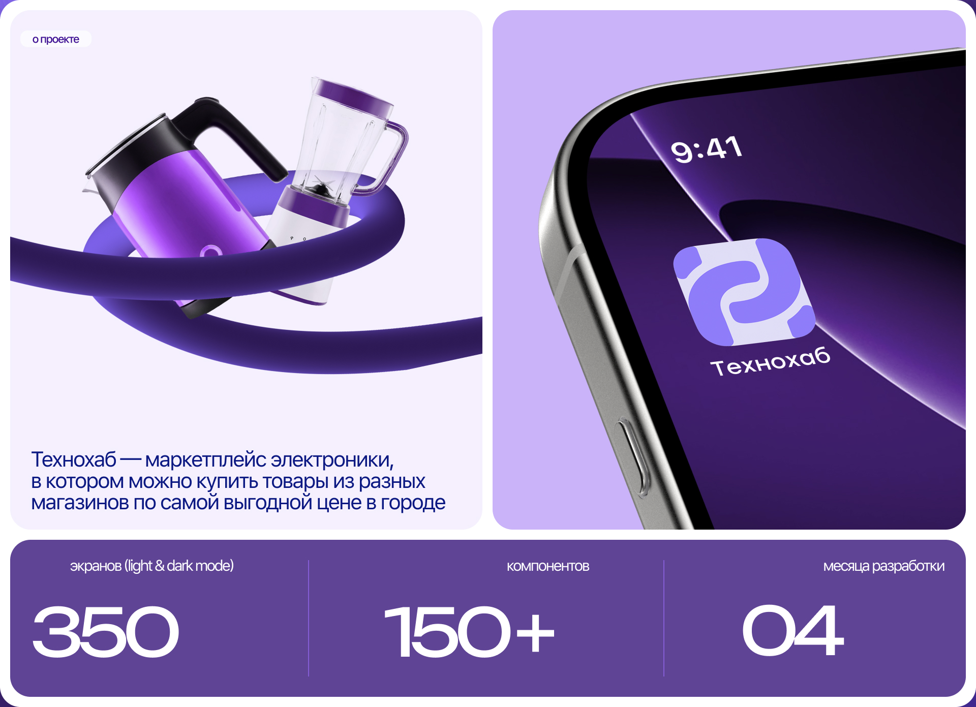 Mobile App «Технохаб» UX | UI — Изображение №2 — Интерфейсы на Dprofile