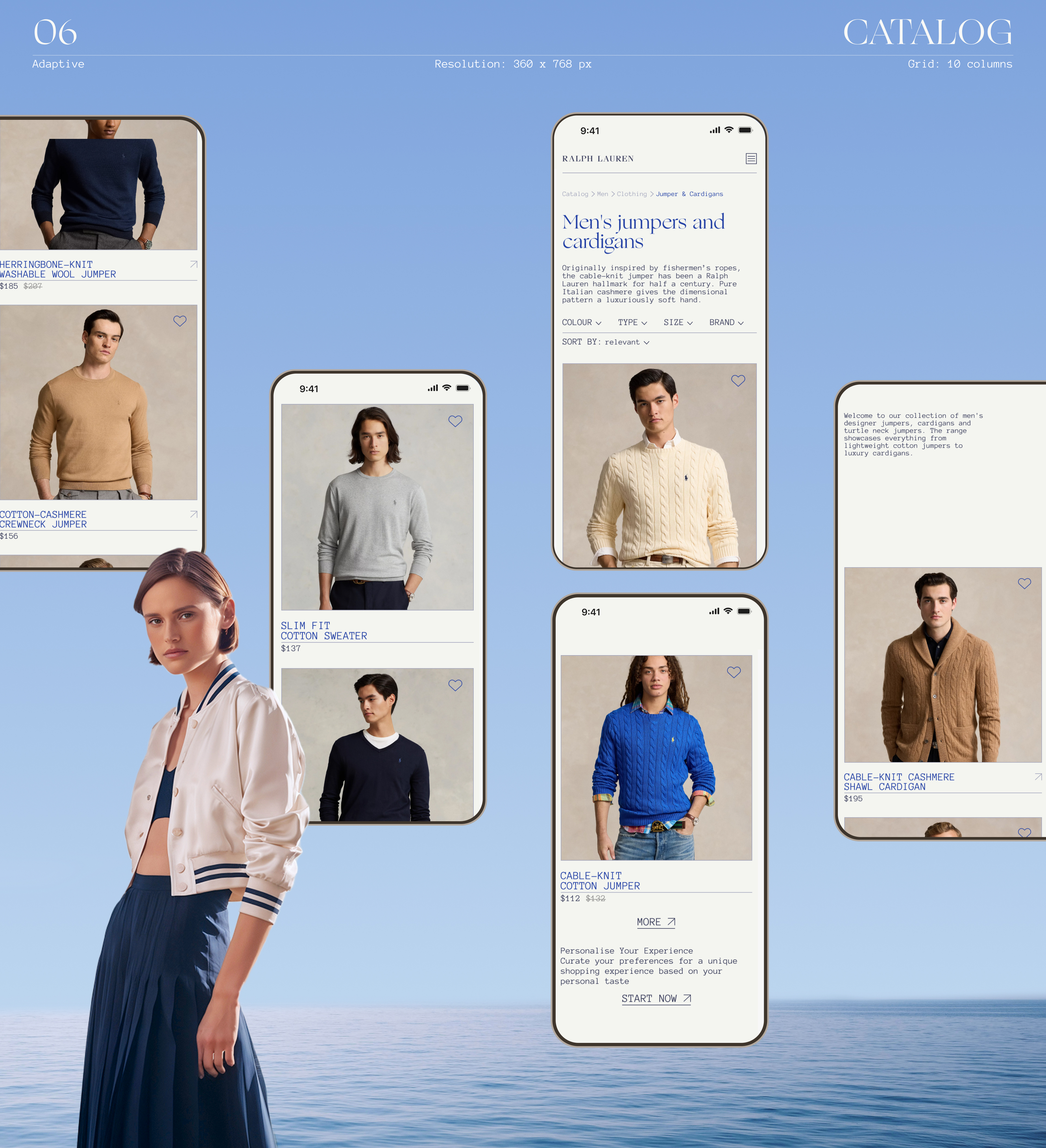 Ralph Lauren | E-commerce | UX UI — Изображение №10 — Интерфейсы, Анимация на Dprofile