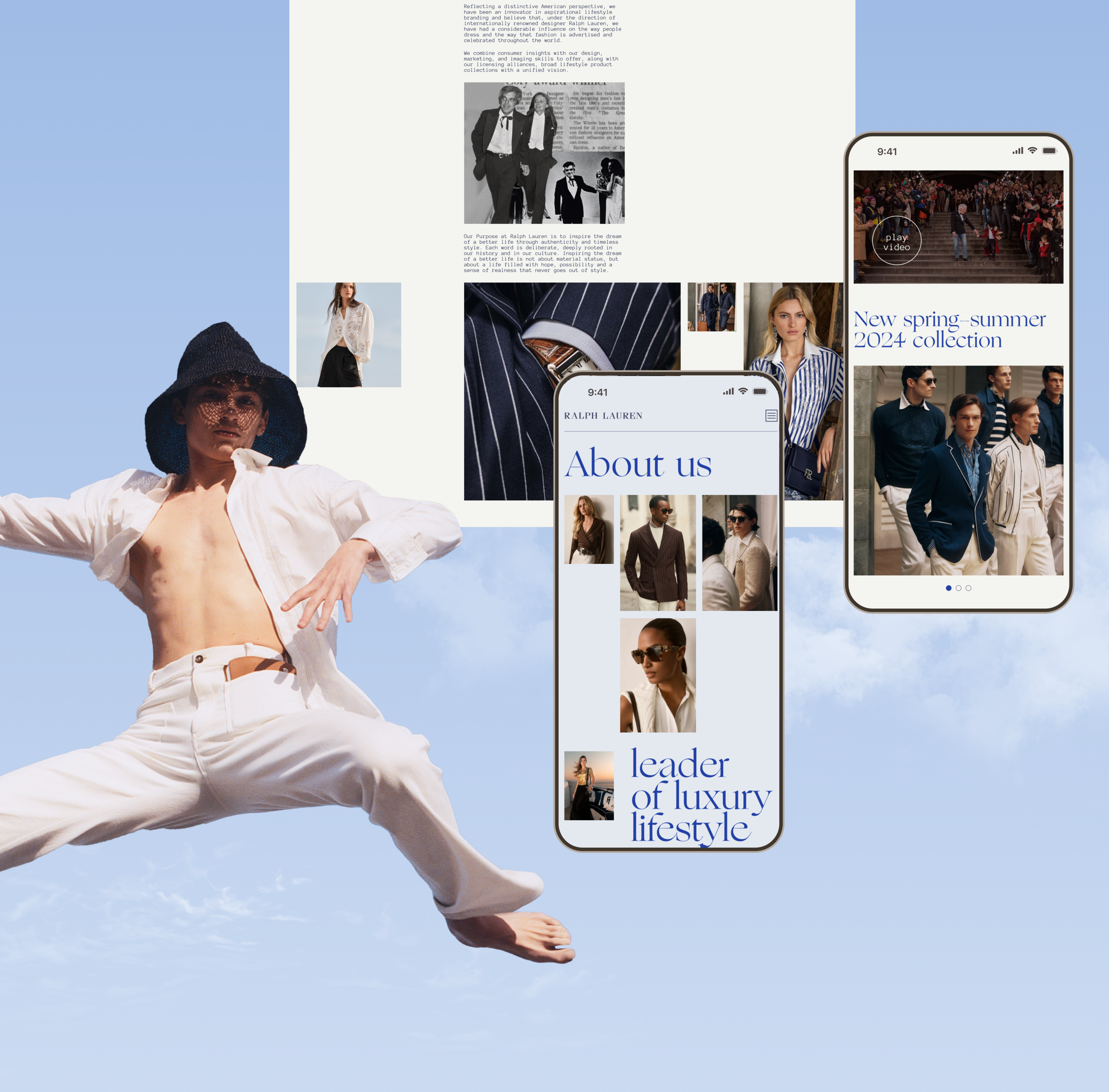 Ralph Lauren | E-commerce | UX UI — Изображение №19 — Интерфейсы, Анимация на Dprofile