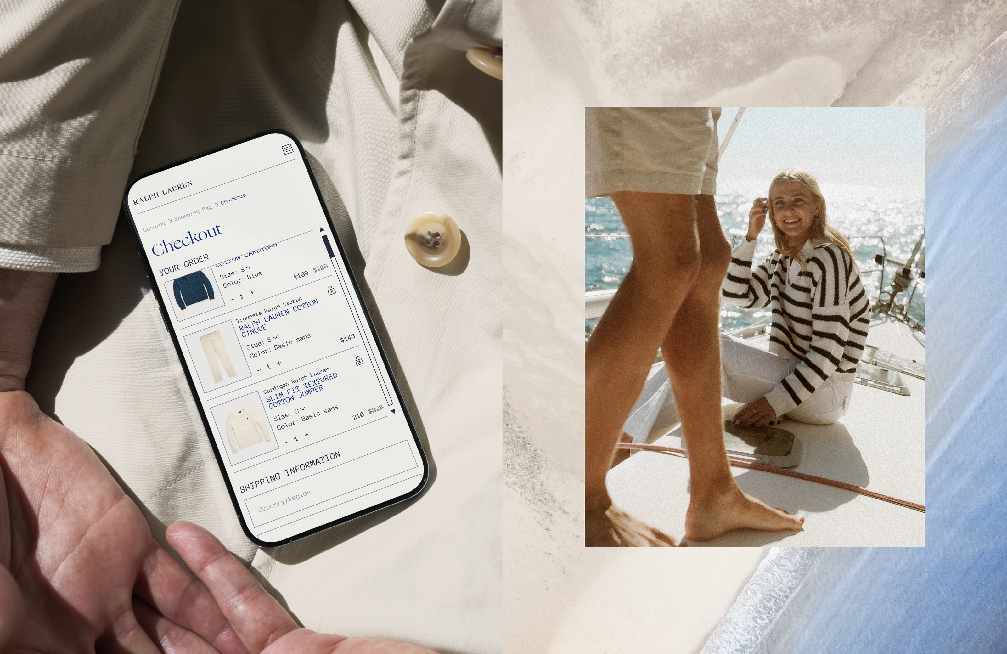 Ralph Lauren | E-commerce | UX UI — Изображение №5 — Интерфейсы, Анимация на Dprofile