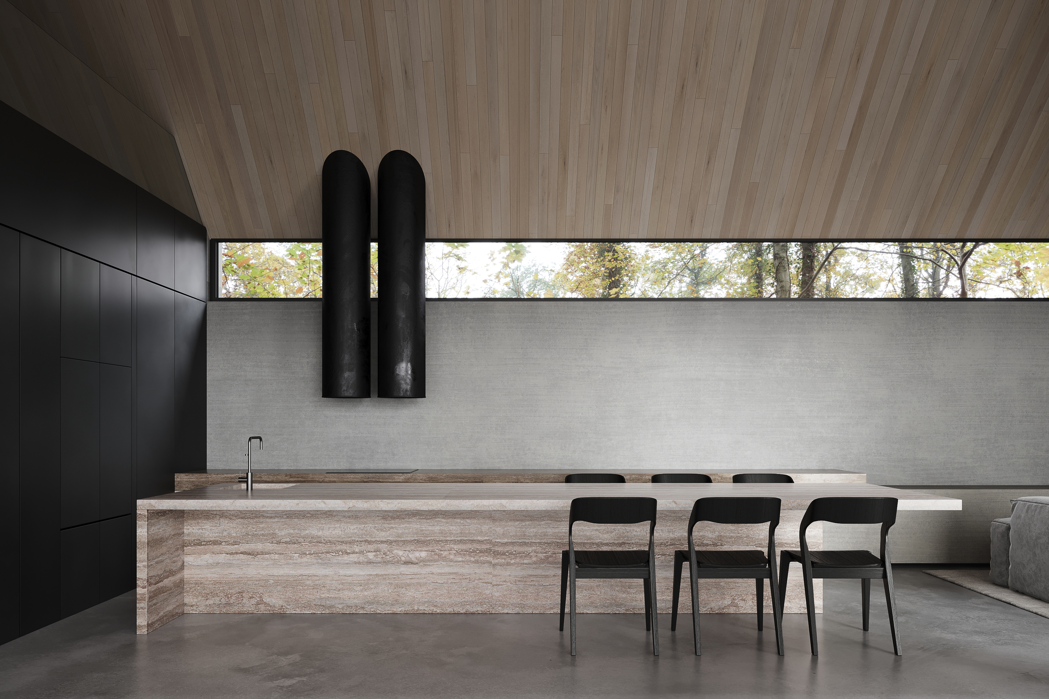 3Д Визуализация гостиной Adam Kane Architects — Изображение №2 — Графика, 3D на Dprofile