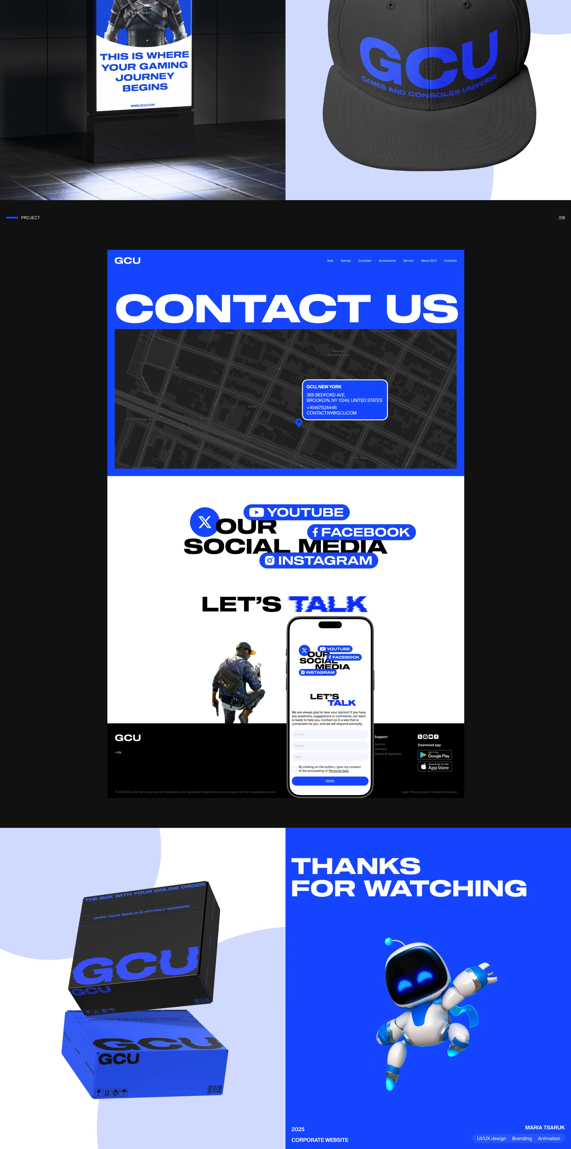 GCU | Corporate website — Изображение №8 — Интерфейсы на Dprofile