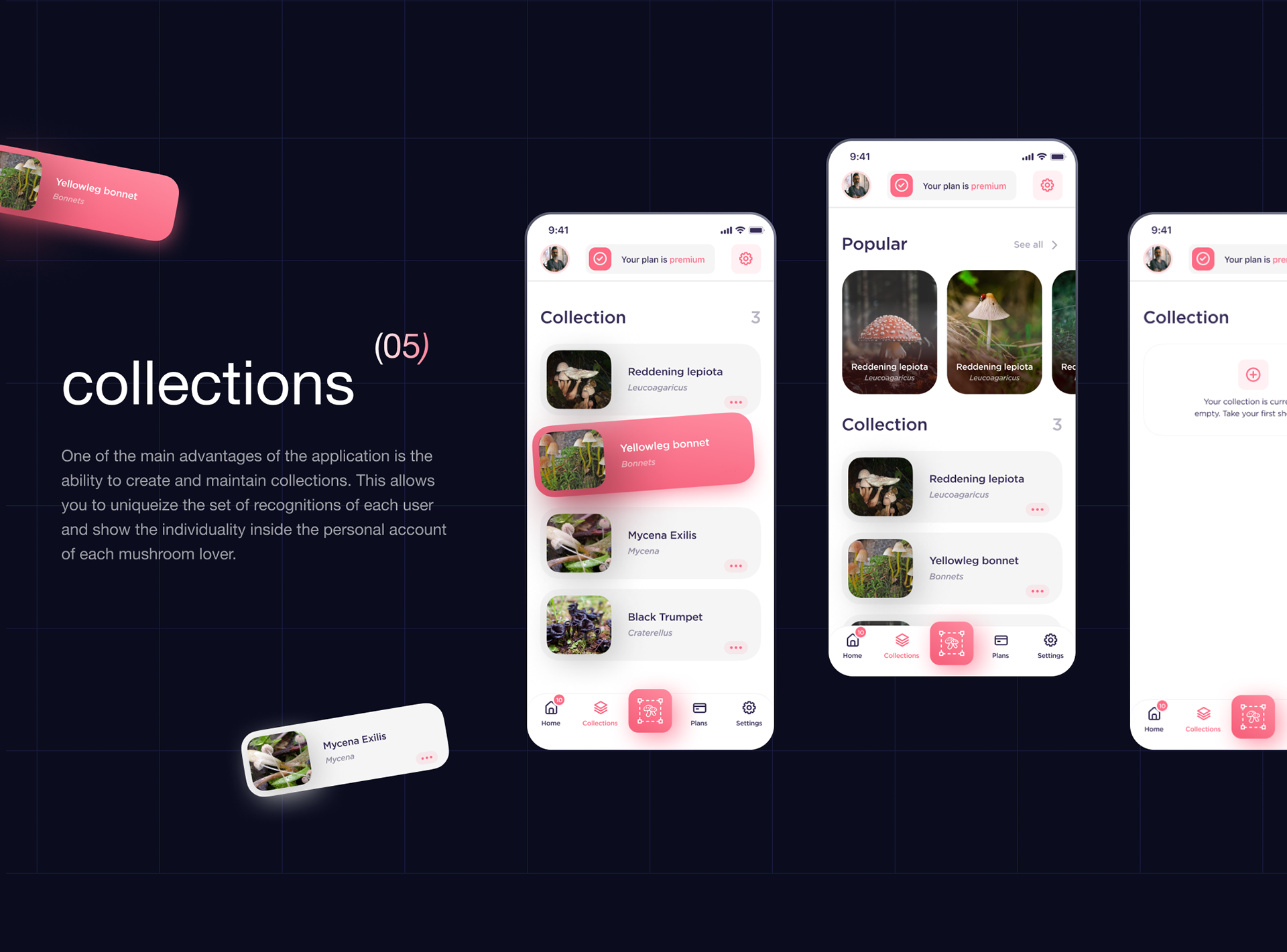 fungusID® / ml mushroom identifier — Изображение №8 — Интерфейсы на Dprofile