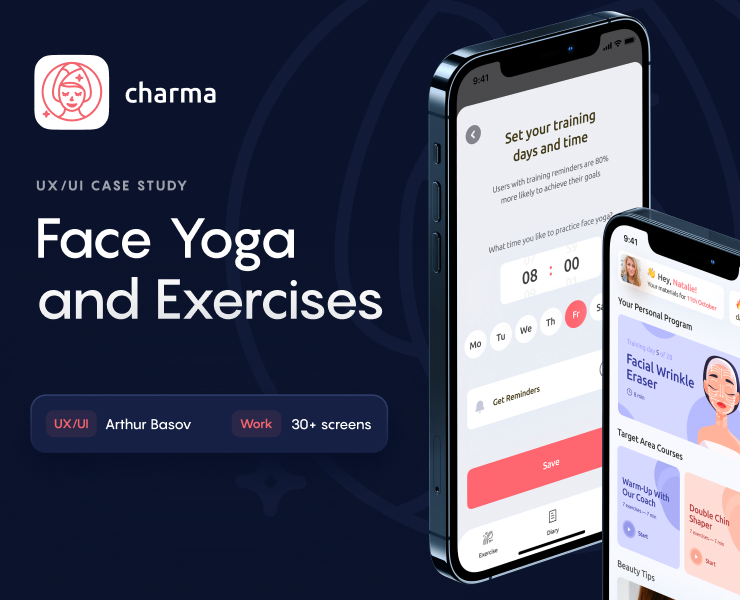 charma® / face yoga app на Dprofile