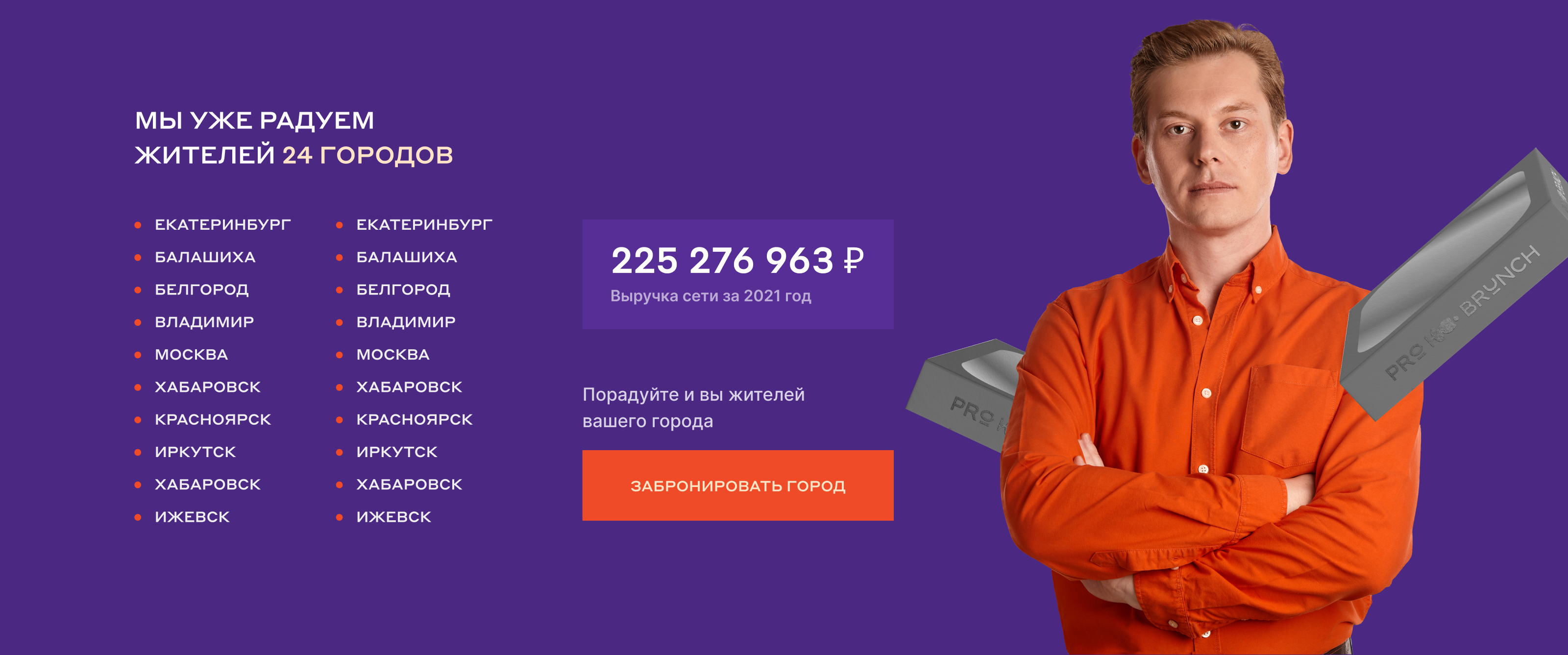 probrunch® / dark kitchen franchise landing page — Изображение №5 — Брендинг, Графика на Dprofile