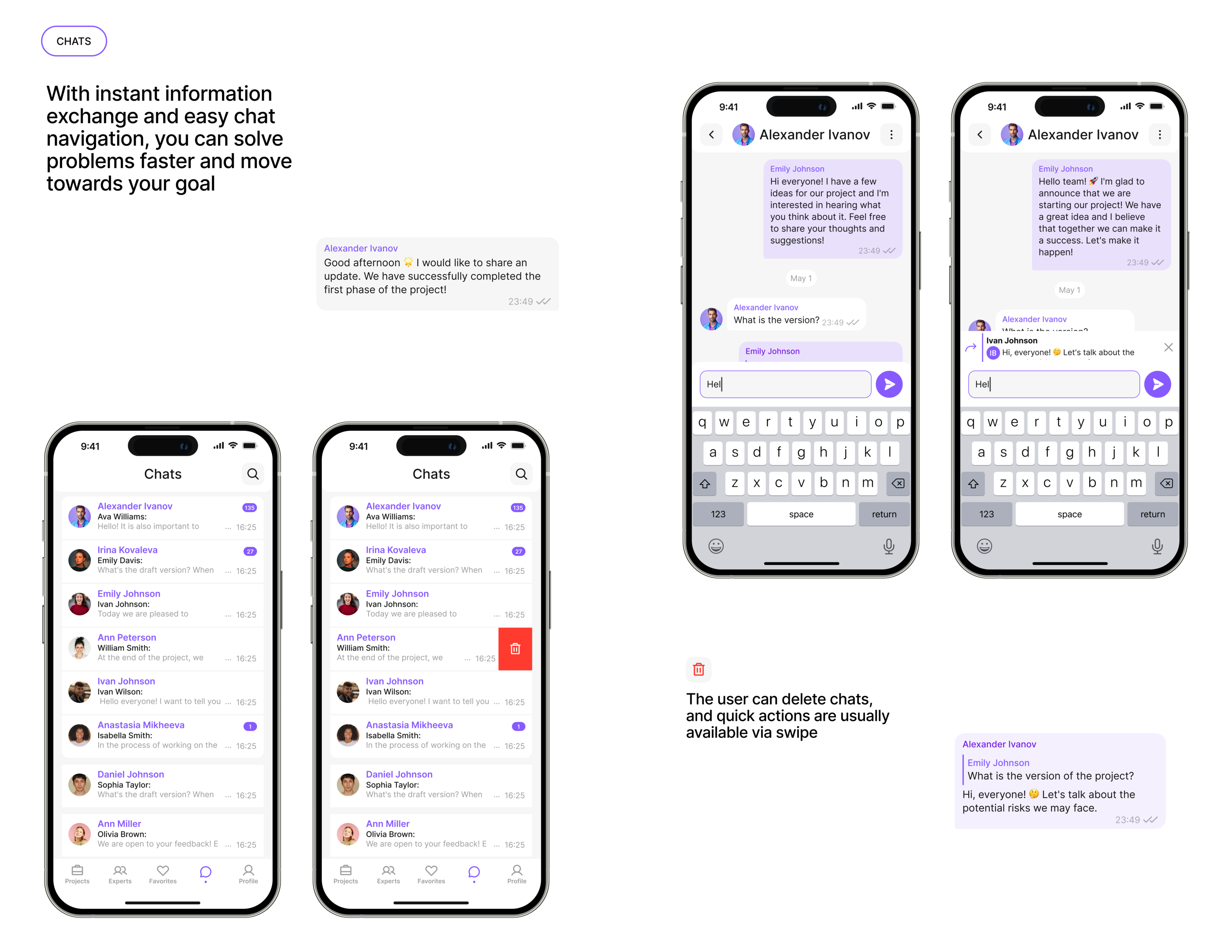 Create Team | mobile app — Изображение №16 — Интерфейсы на Dprofile