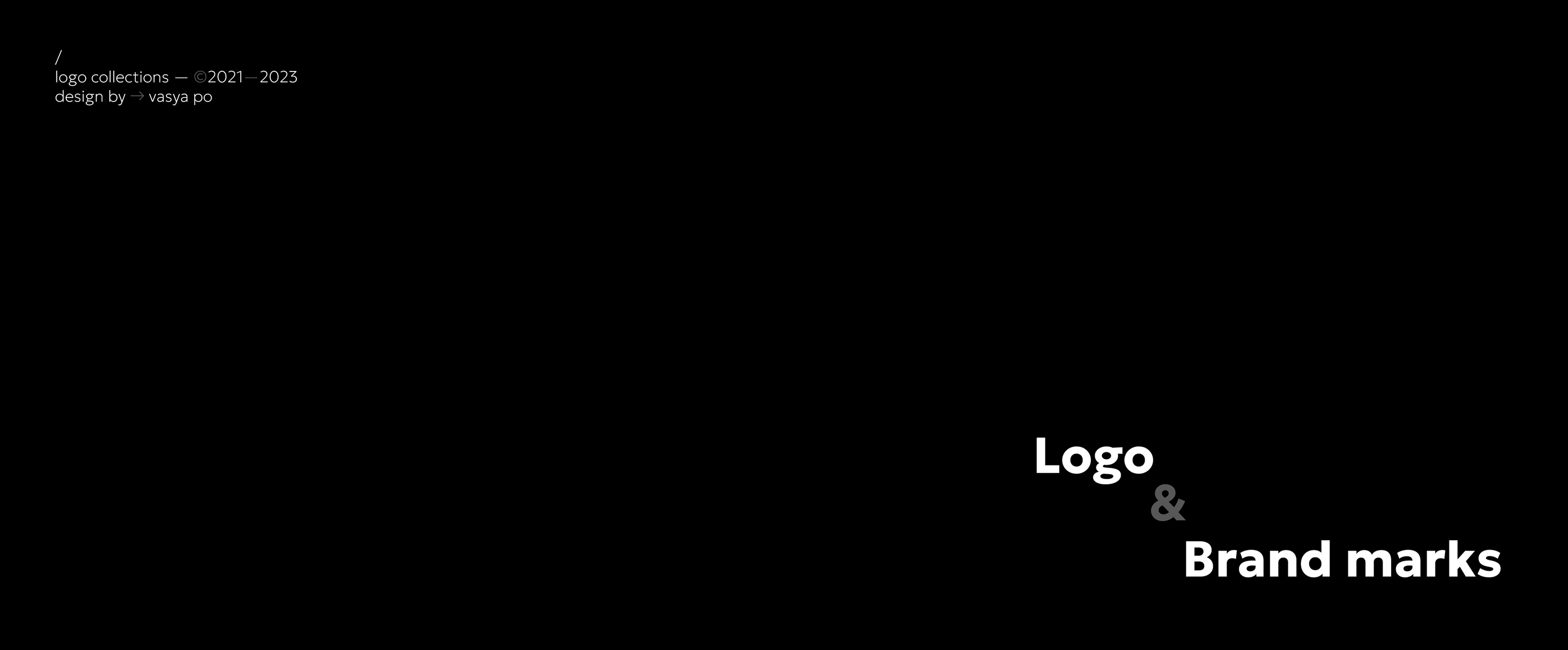 Logo and brand marks 2021 — 2023 — Изображение №1 — Брендинг на Dprofile