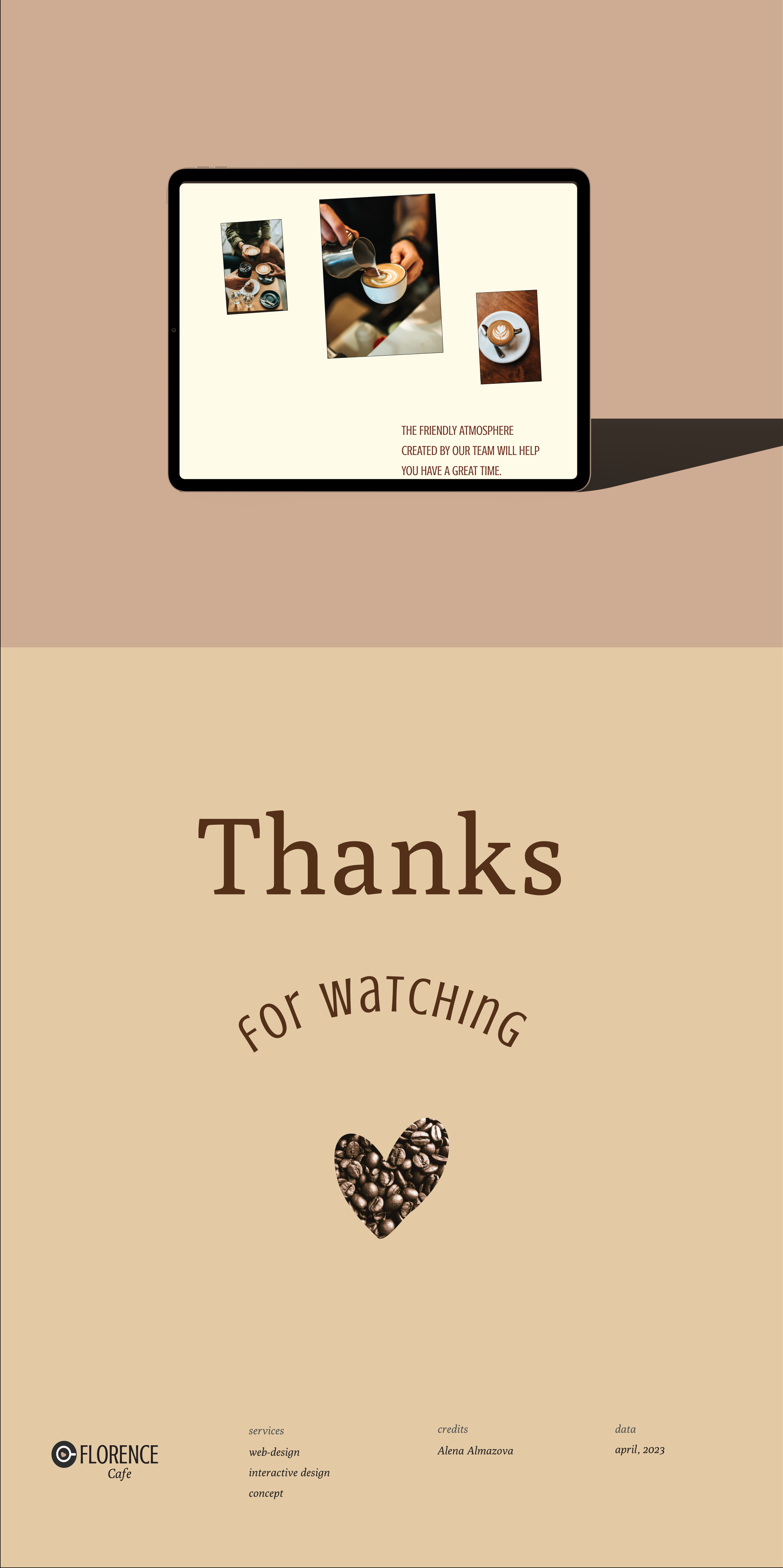 Florence cafe — Изображение №9 — Интерфейсы, Брендинг на Dprofile