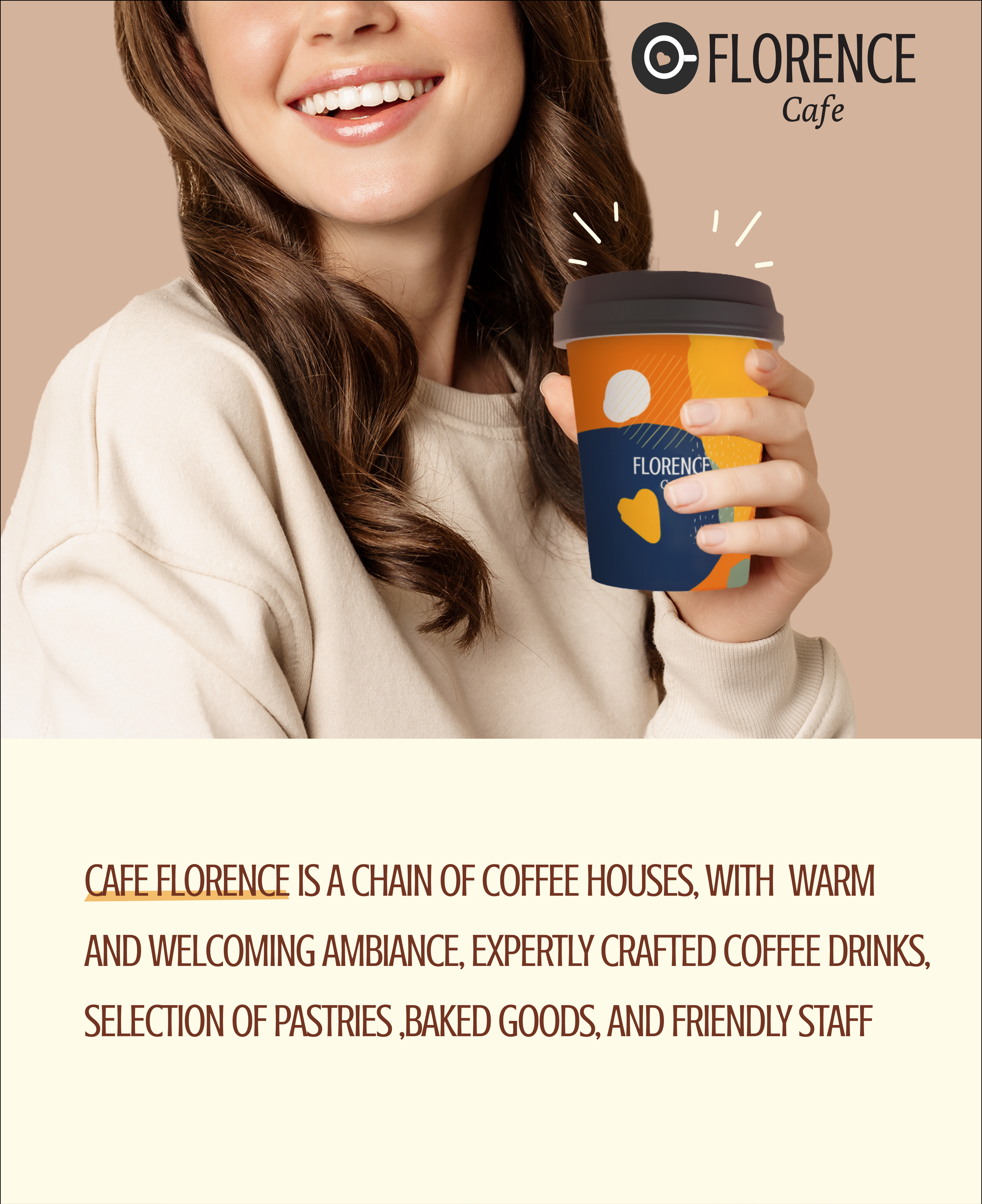 Florence cafe — Изображение №1 — Интерфейсы, Брендинг на Dprofile