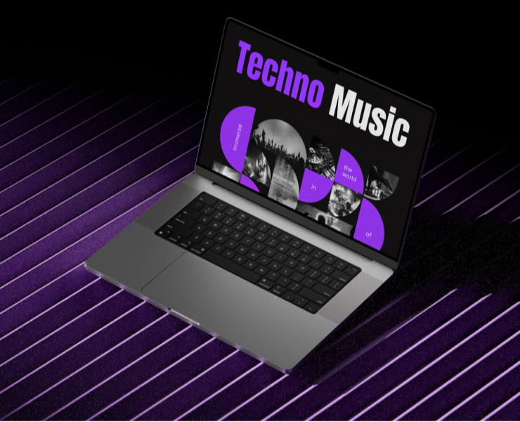 Black Violet — Интерфейсы, Брендинг на Dprofile