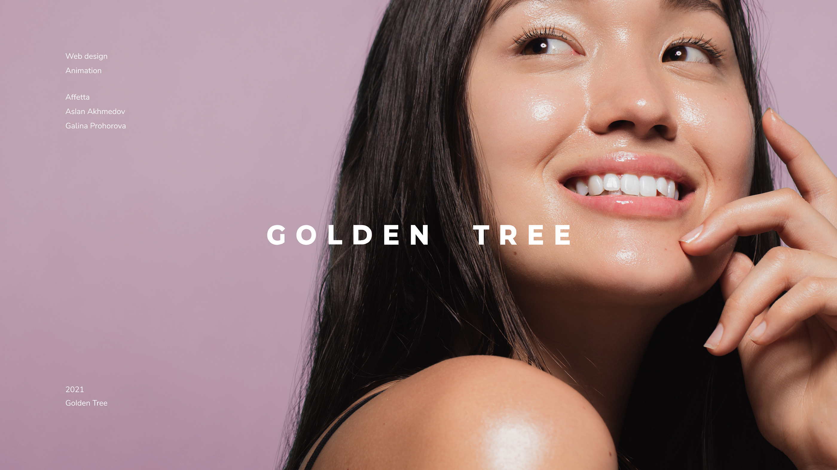 Golden Tree | E-COMMERSE Organic Korean cosmetics — Изображение №1 — Интерфейсы на Dprofile