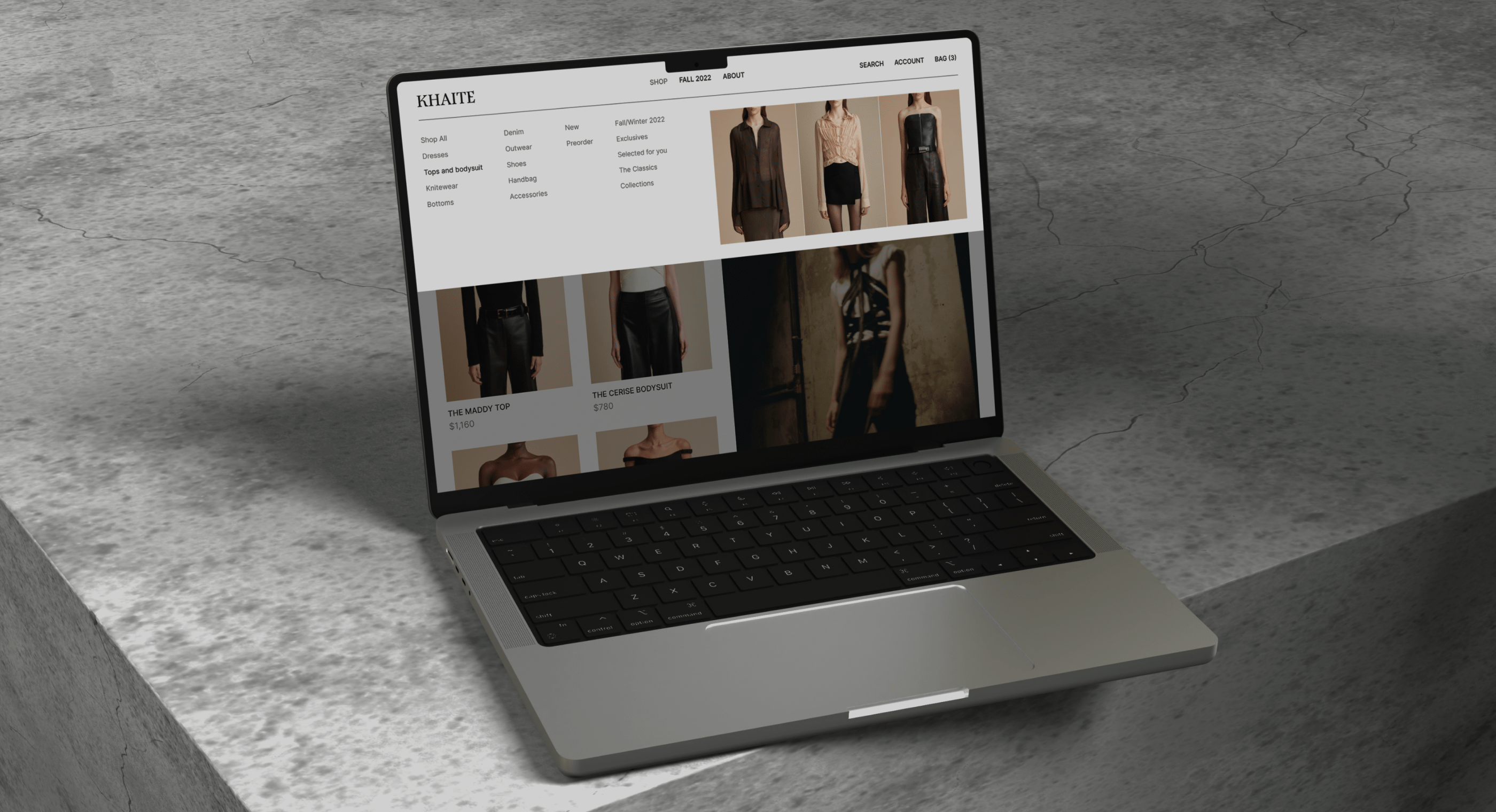 Khaite | E-commerce redesign — Изображение №5 — Интерфейсы на Dprofile