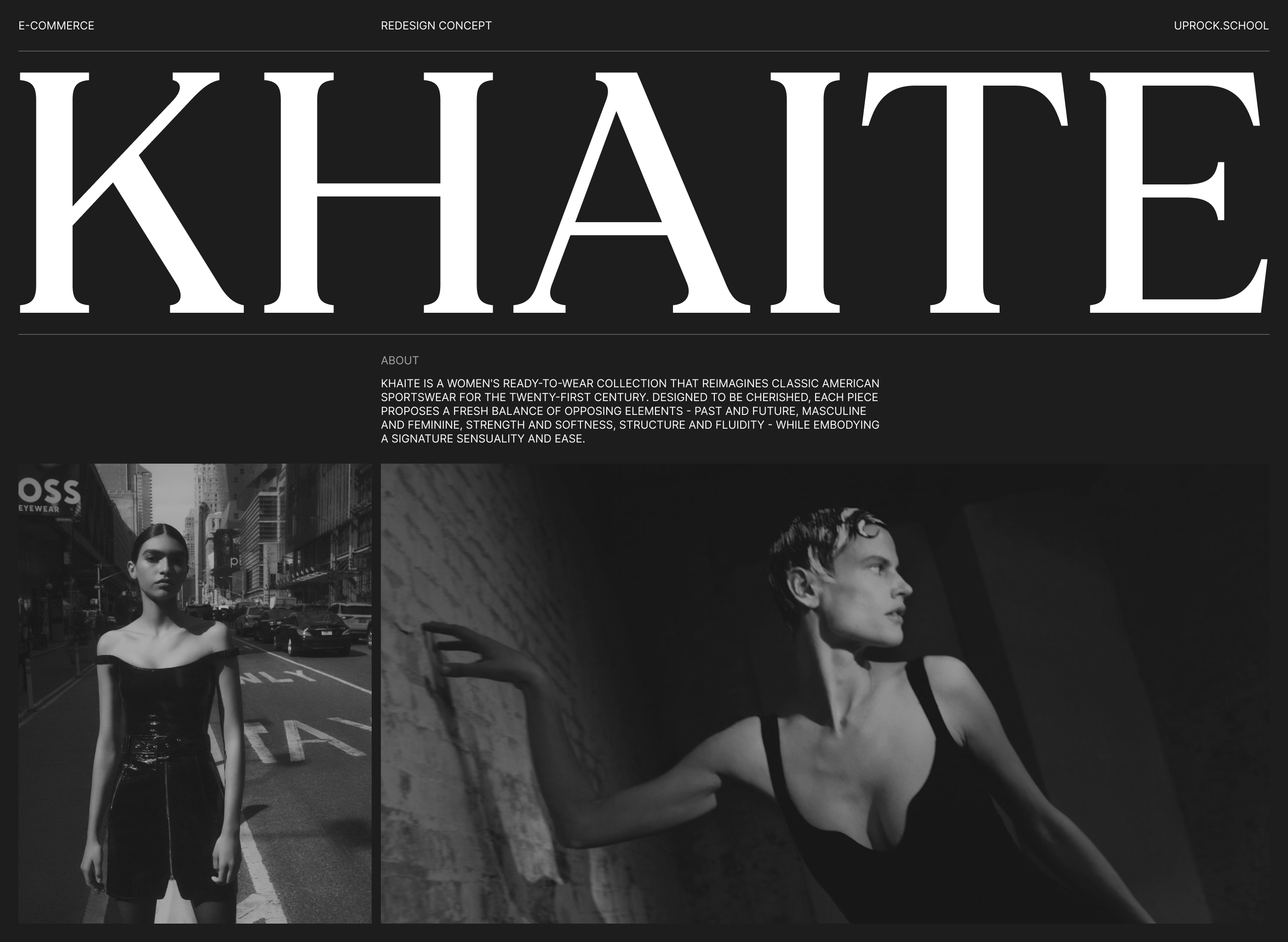 Khaite | E-commerce redesign — Изображение №1 — Интерфейсы на Dprofile