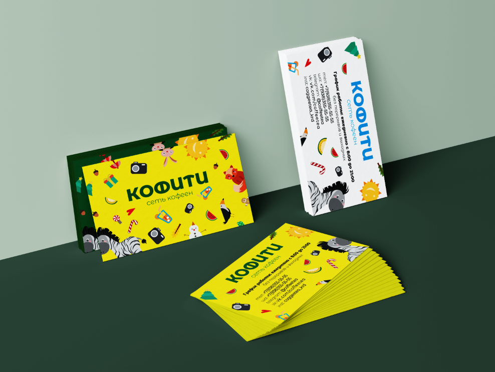 КОФИТИ - сеть кофеен — Изображение №1 — Брендинг, Графика на Dprofile