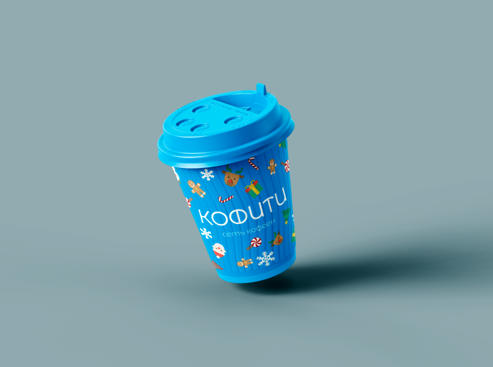 КОФИТИ - сеть кофеен — Изображение №7 — Брендинг, Графика на Dprofile